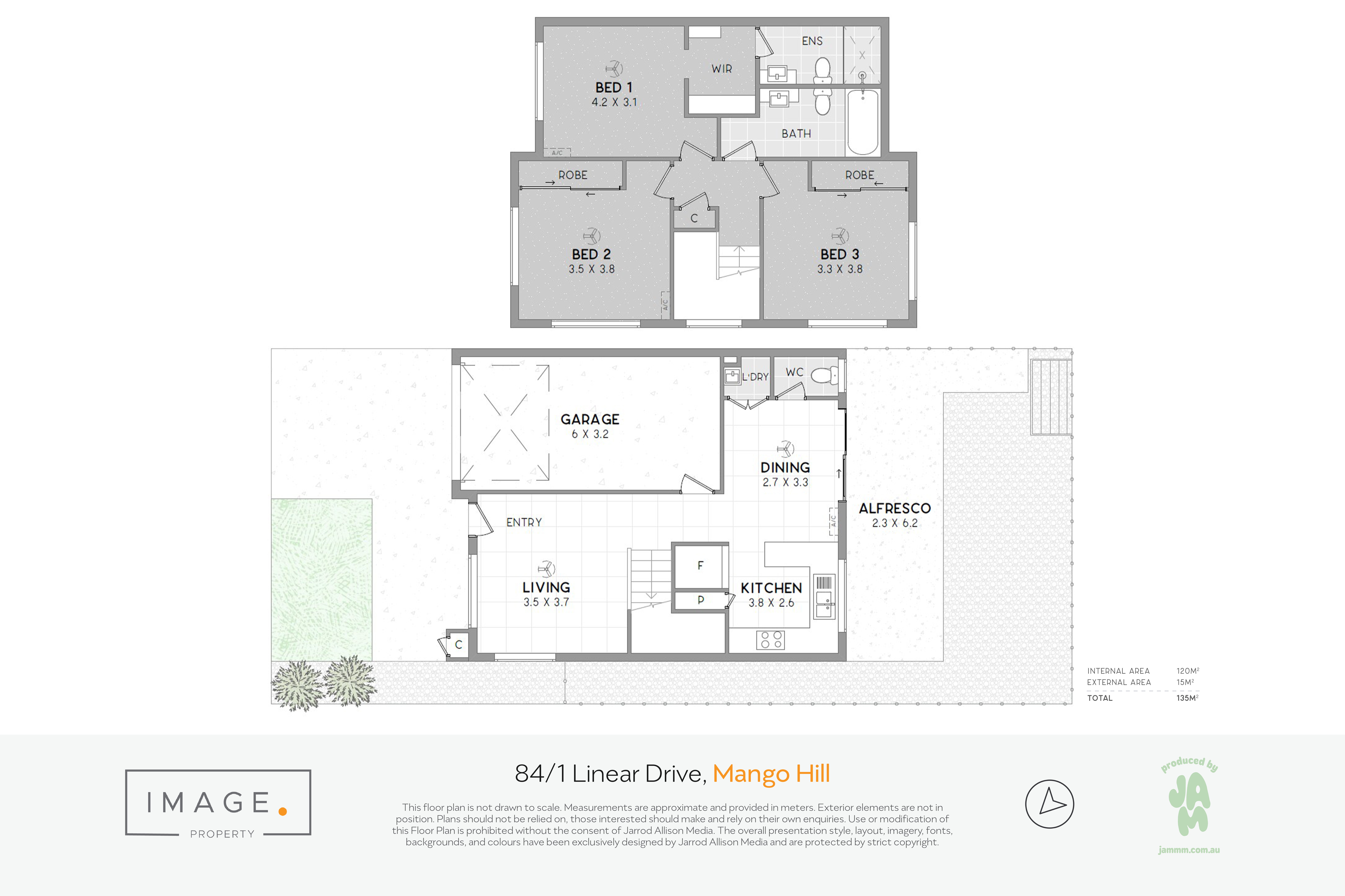 Floorplan for 84/1 Linear Drive, Mango Hill  QLD  4509