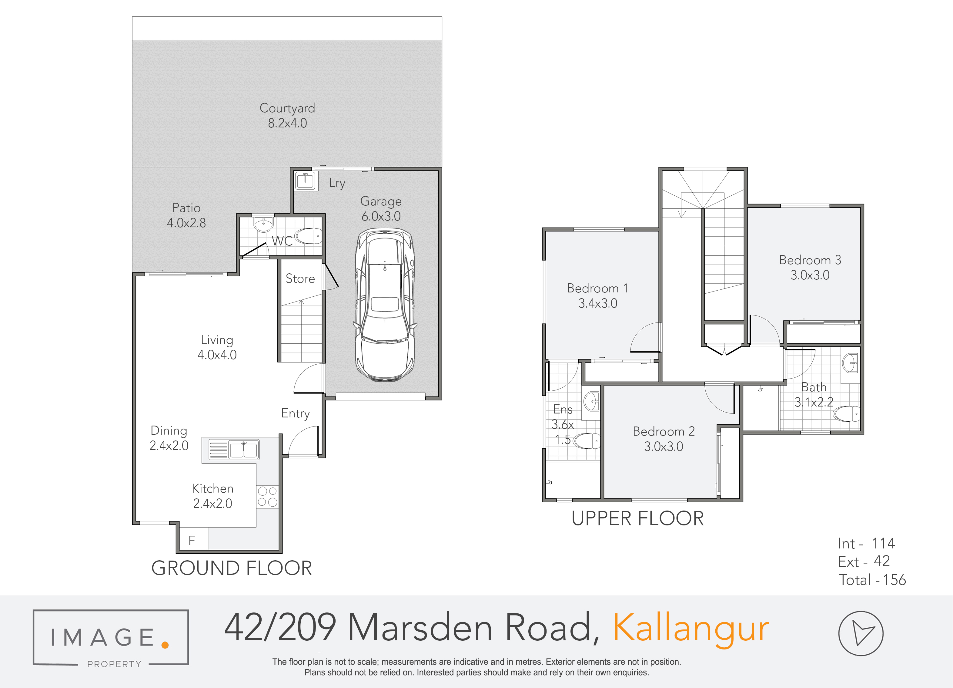 Floorplan for 42/209 Marsden Road, Kallangur  QLD  4503