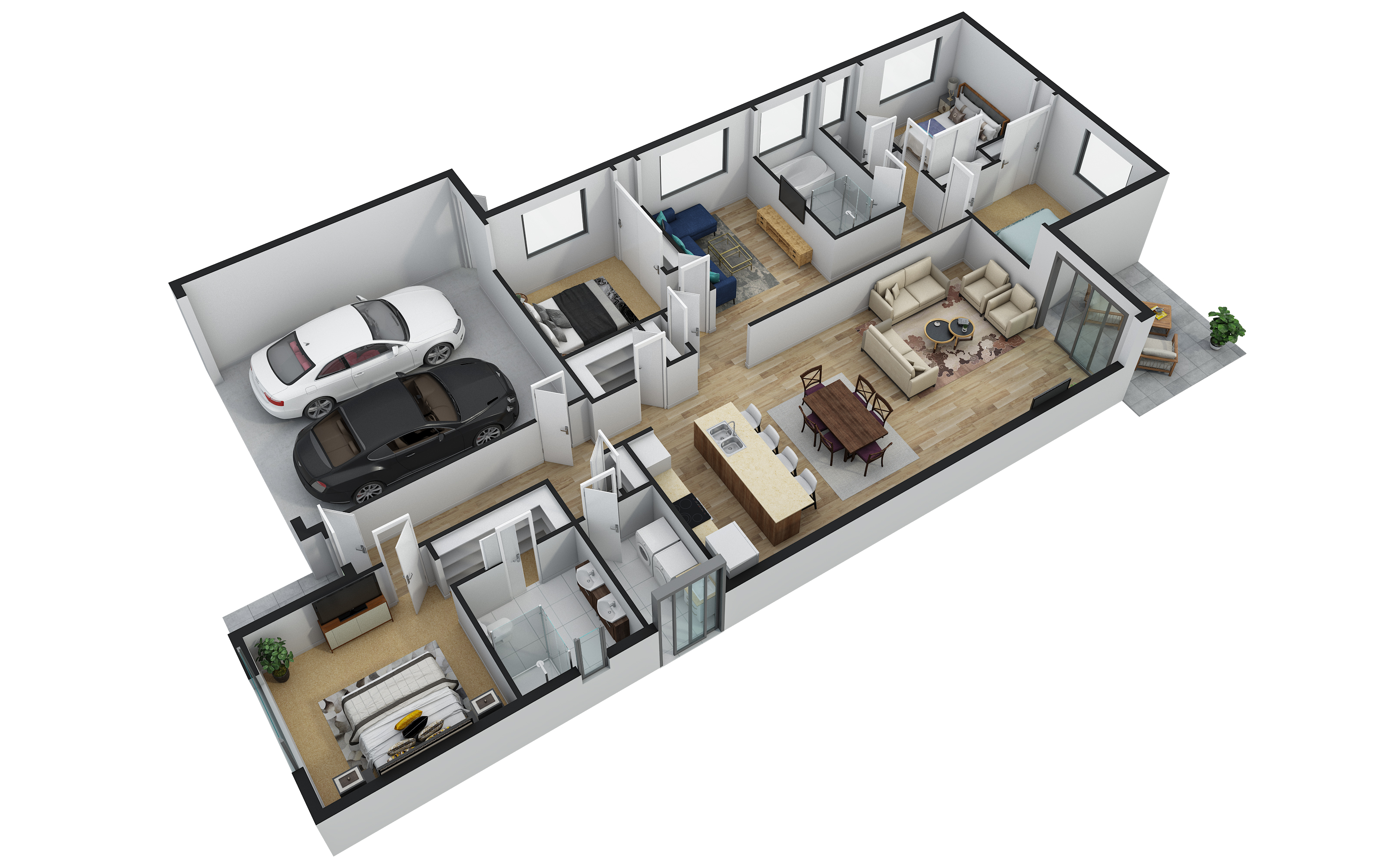 Floorplan for 61 Wood Crescent, Baringa  QLD  4551