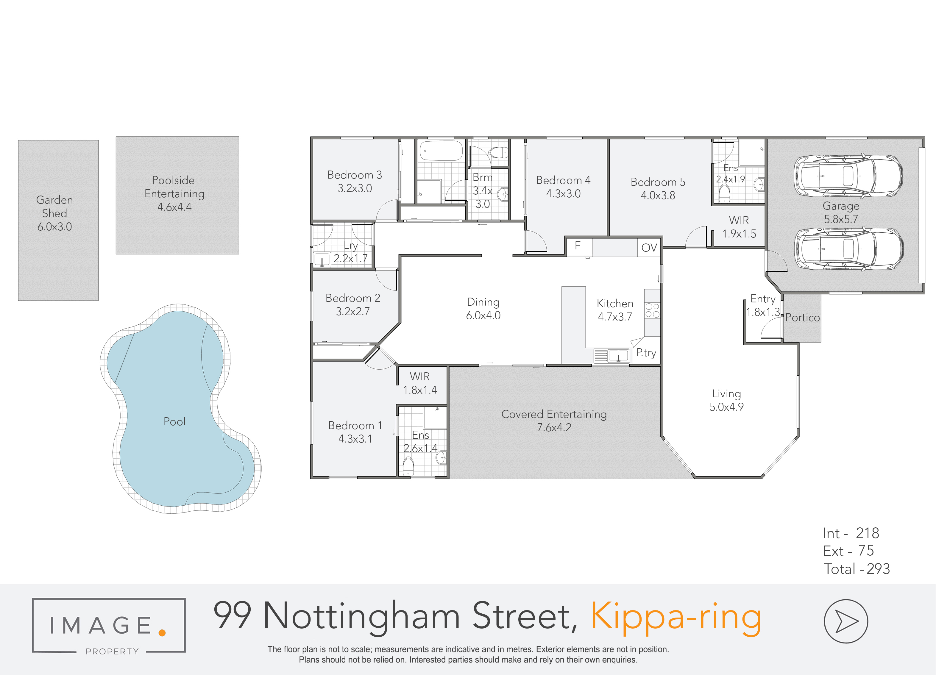 Floorplan for 99 Nottingham Street, Kippa-Ring  QLD  4021
