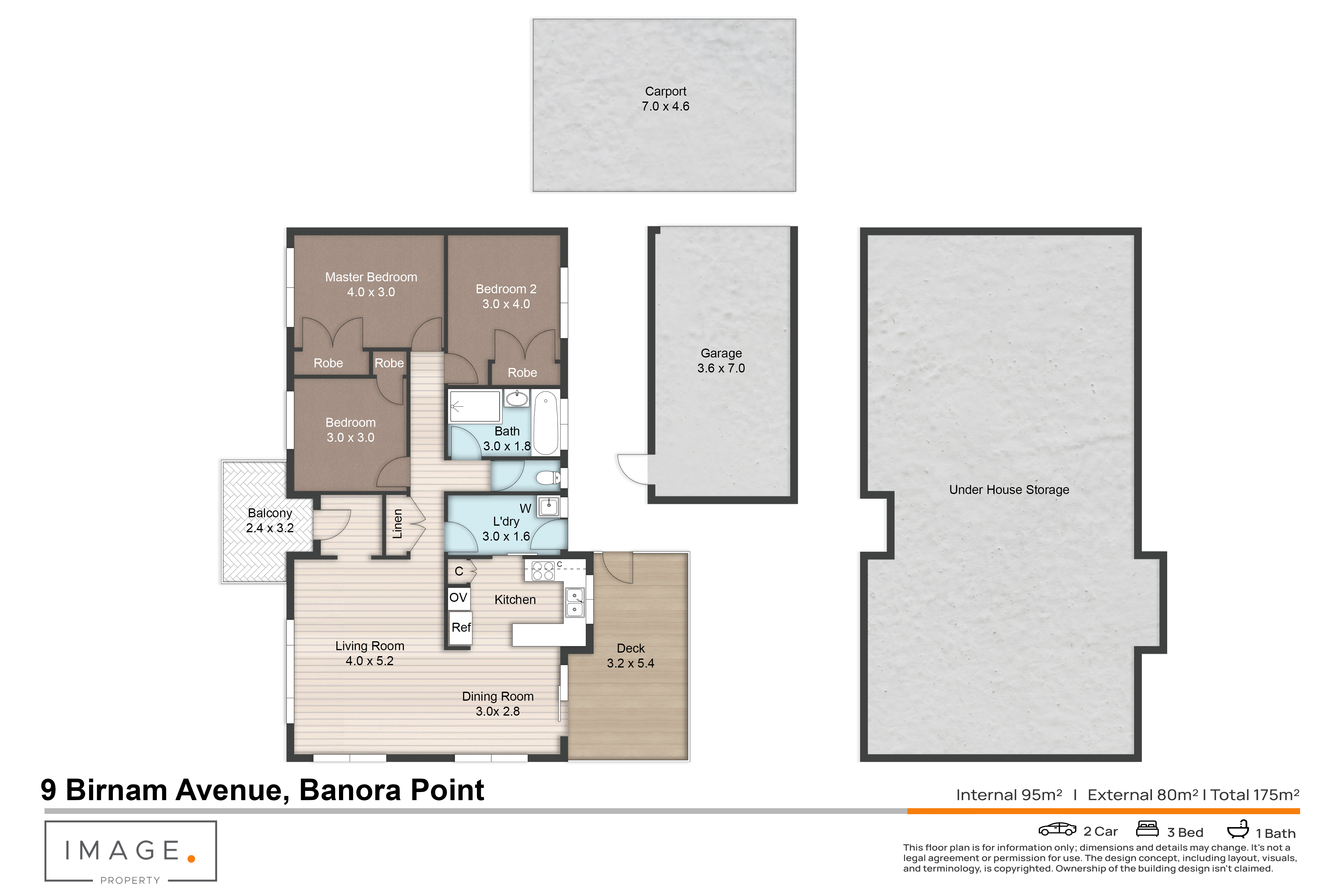 Floorplan for 9 Birnam Avenue, Banora Point  NSW  2486