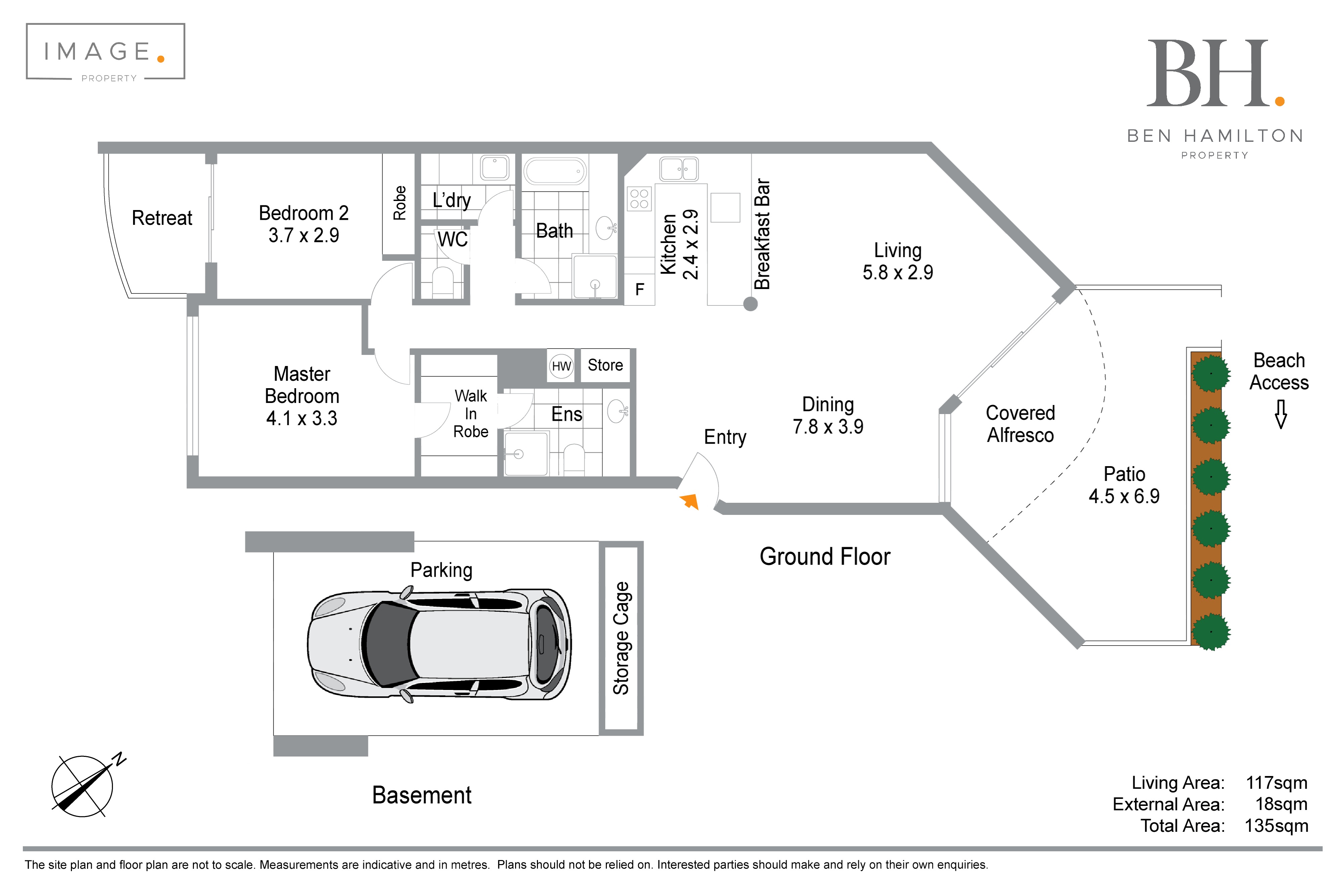 Floorplan for 4/143 Lowanna Drive, Buddina  QLD  4575