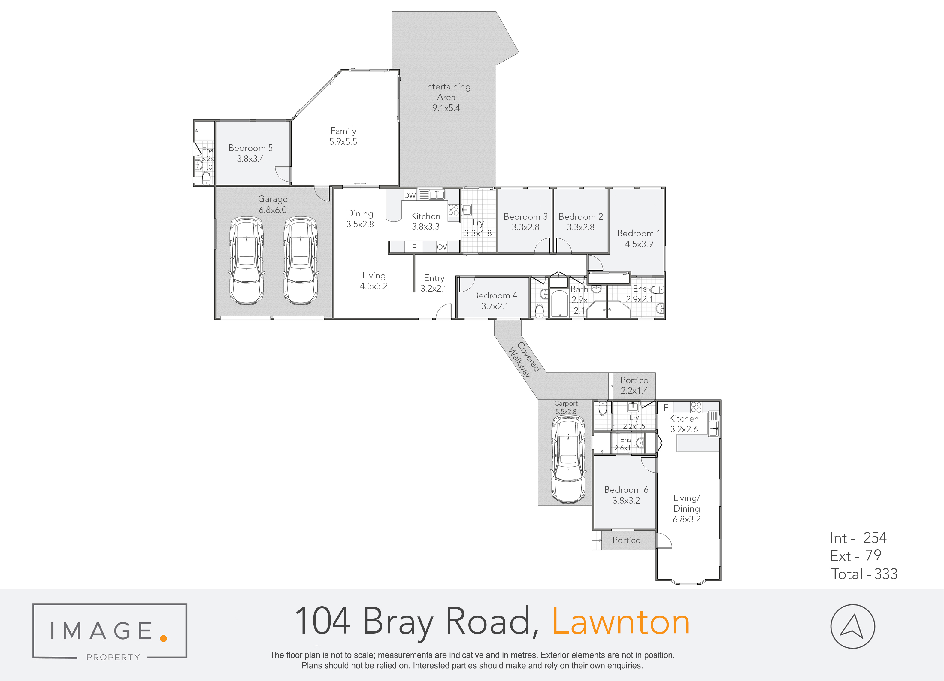 Floorplan for 104 Bray Road, Lawnton  QLD  4501