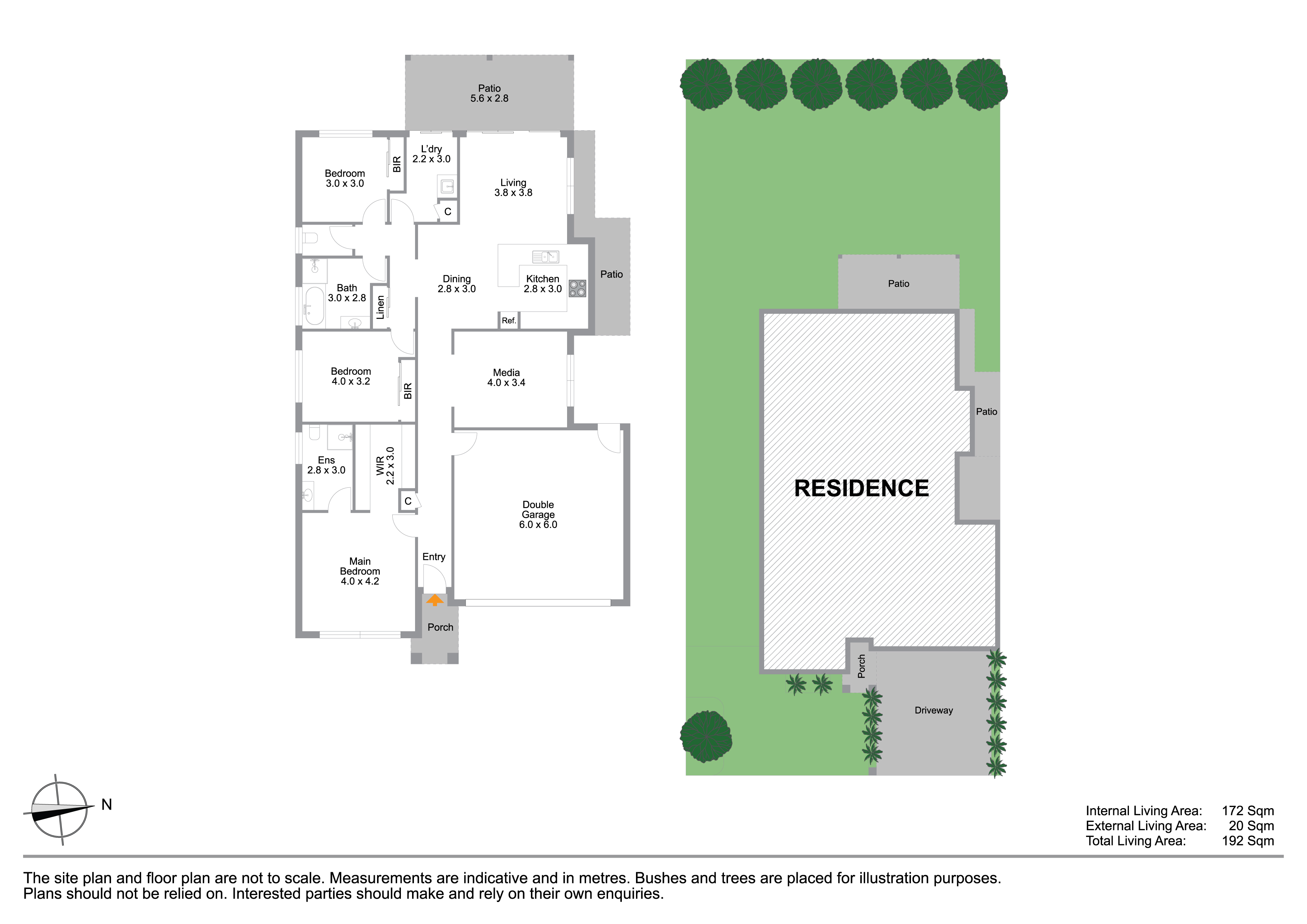 Floorplan for 41 Shimao Crescent, North Lakes  QLD  4509