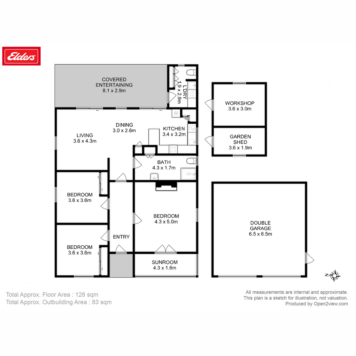 12A Charles Street, Triabunna, TAS, 7190 - Floorplan 1