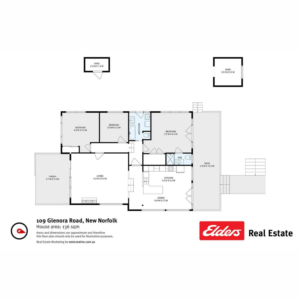 109 Glenora Road, New Norfolk, TAS, 7140 - Floorplan 1