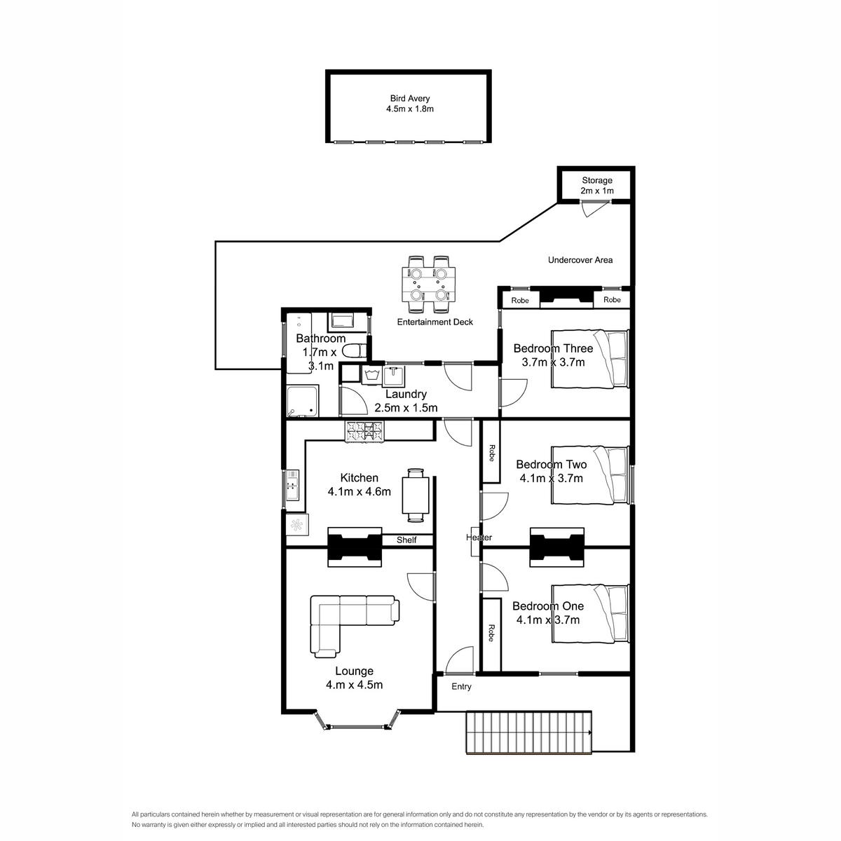 5 South Bank, Trevallyn, TAS, 7250 - Floorplan 1