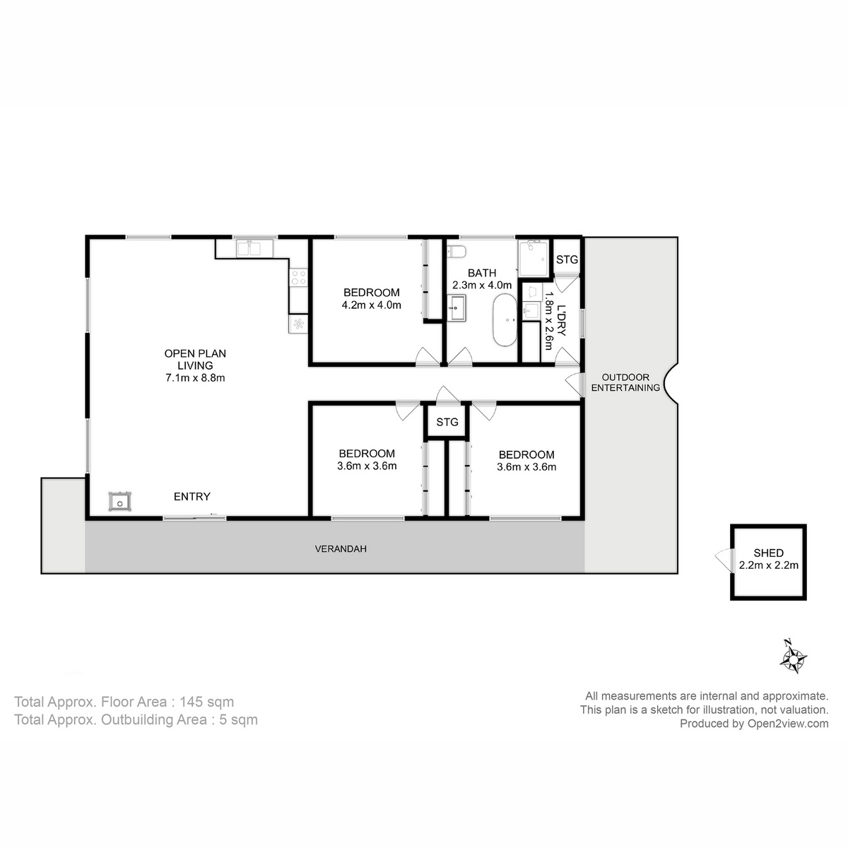 23A Walpole Street, Orford, TAS, 7190 - Floorplan 1