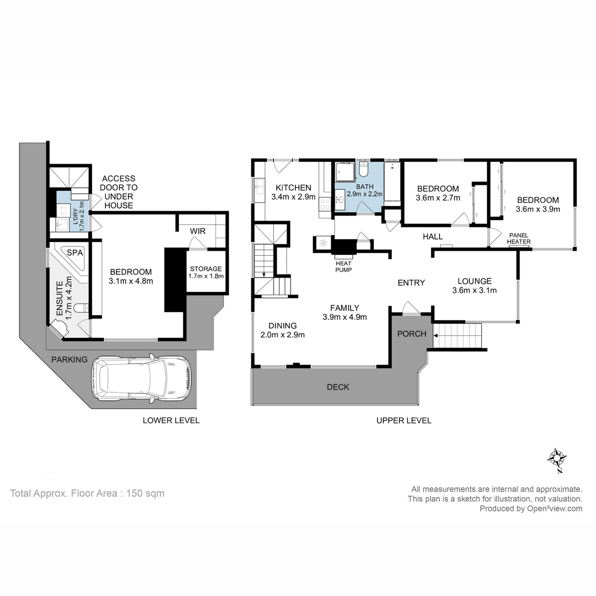1/24 Gordon Avenue, Mount Stuart, TAS, 7000 - Floorplan 1