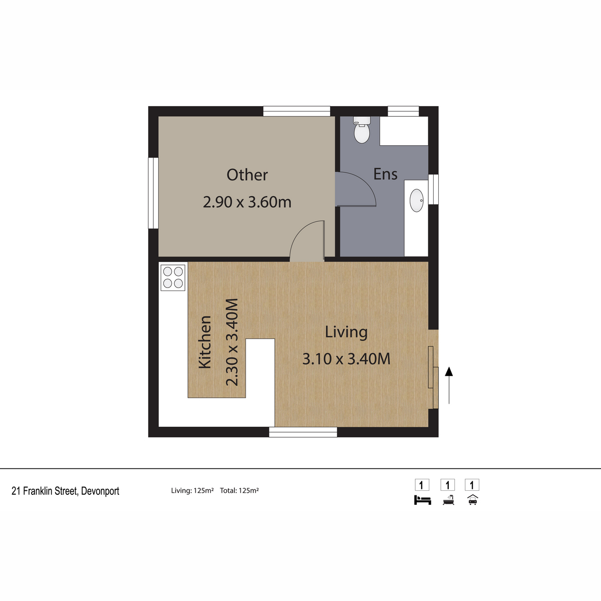 21 Franklin Street, Devonport, TAS, 7310 - Floorplan 2