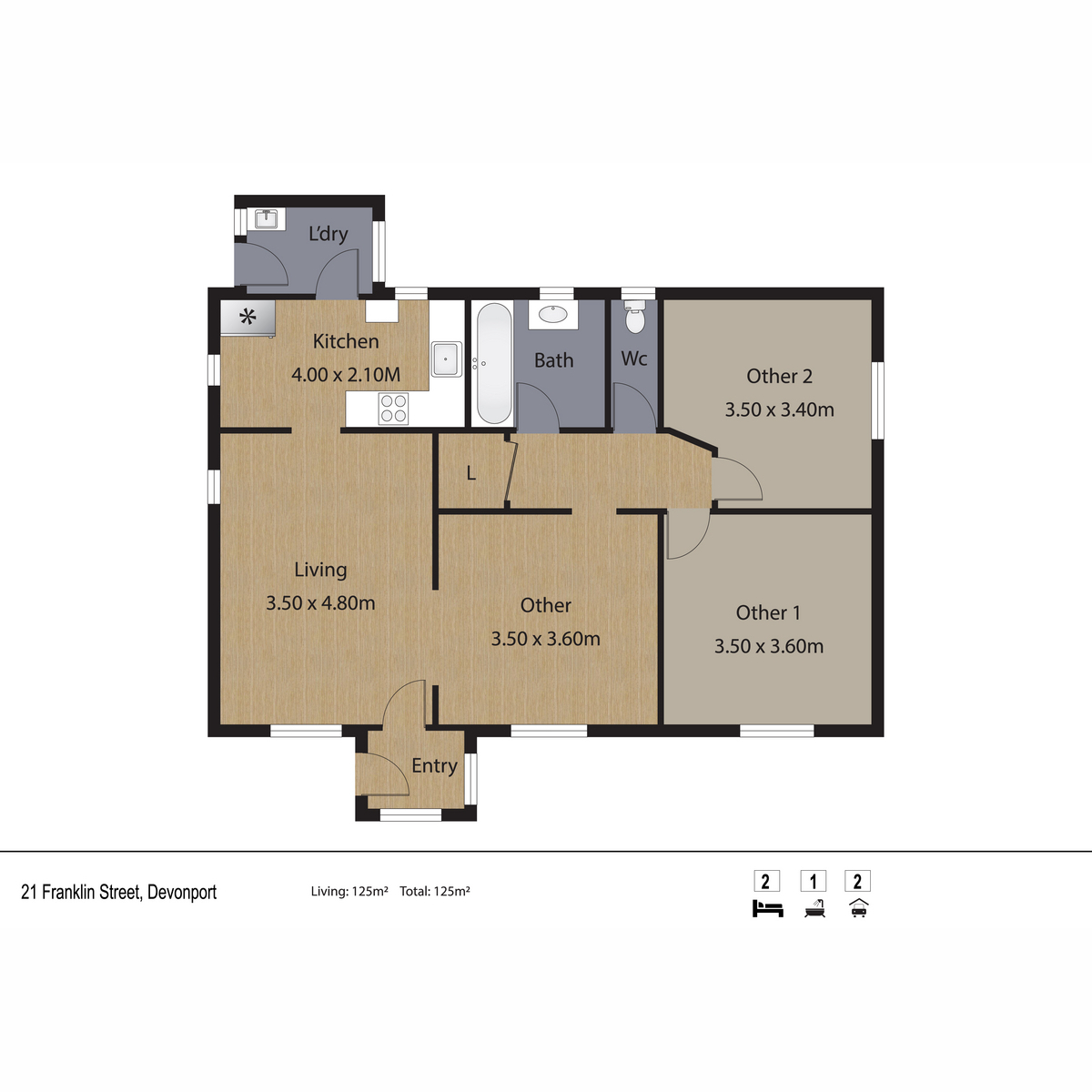 21 Franklin Street, Devonport, TAS, 7310 - Floorplan 1