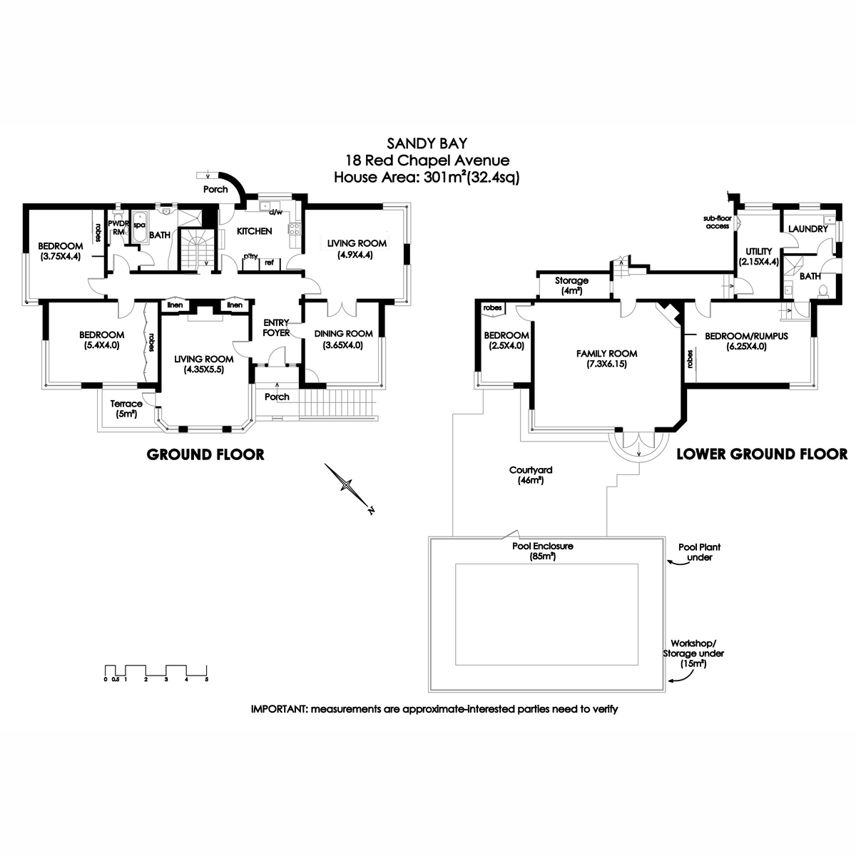 18 Red Chapel Avenue, Sandy Bay, TAS, 7005 - Floorplan 1