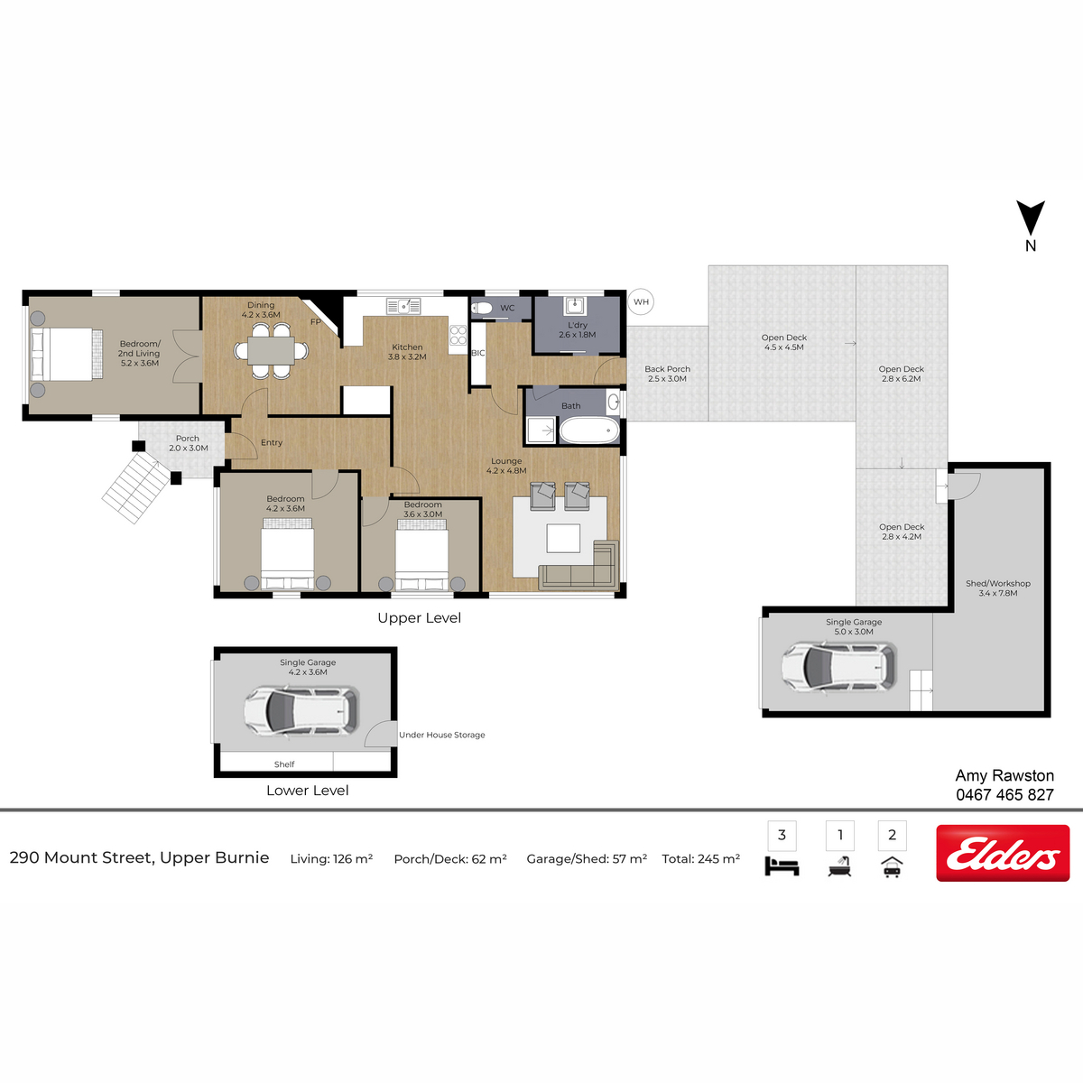 290 Mount Street, Upper Burnie, TAS, 7320 - Floorplan 1