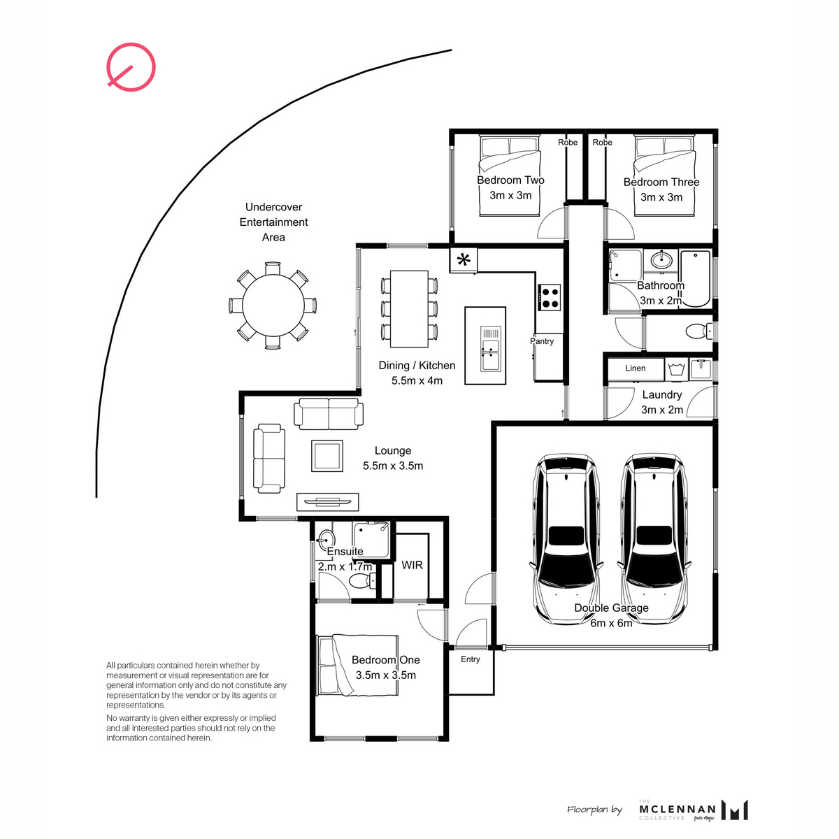 6 Caprice Court, Newnham, TAS, 7248 - Floorplan 1