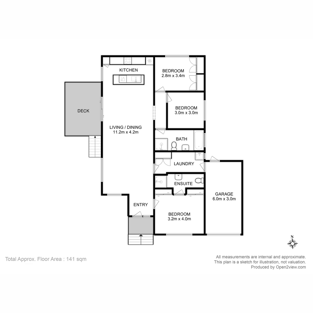 2 Barilla Court, Midway Point, TAS, 7171 - Floorplan 1