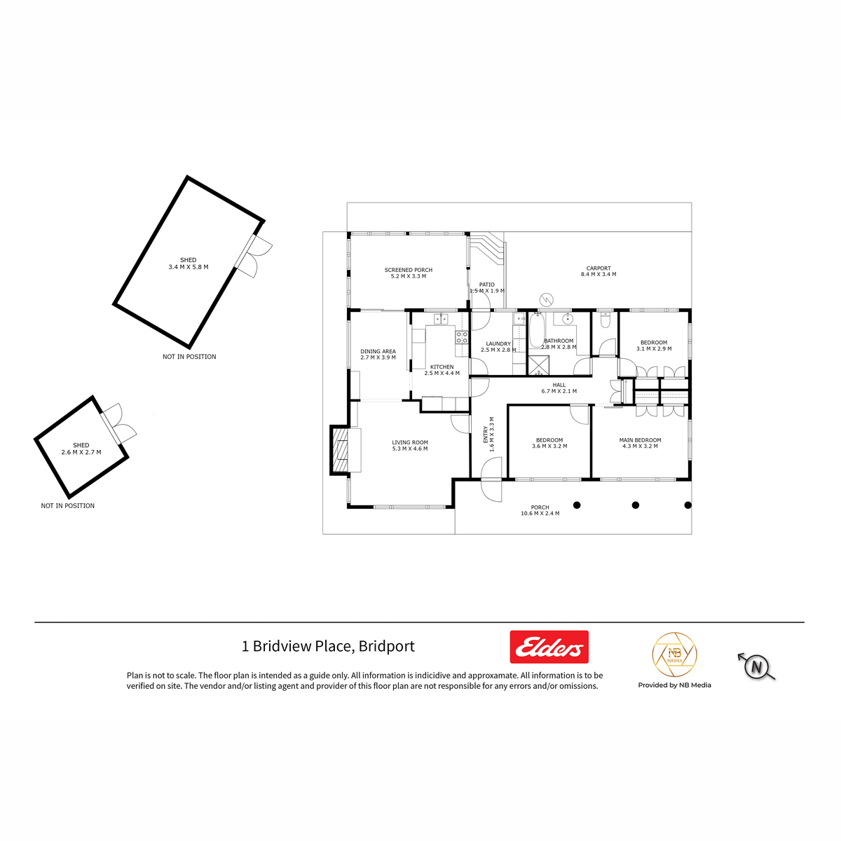 1 Bridview Place, Bridport, TAS, 7262 - Floorplan 1