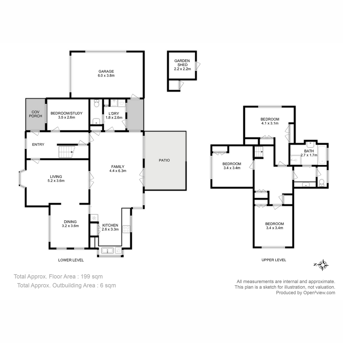 57 Rosehill Crescent, Lenah Valley, TAS, 7008 - Floorplan 1