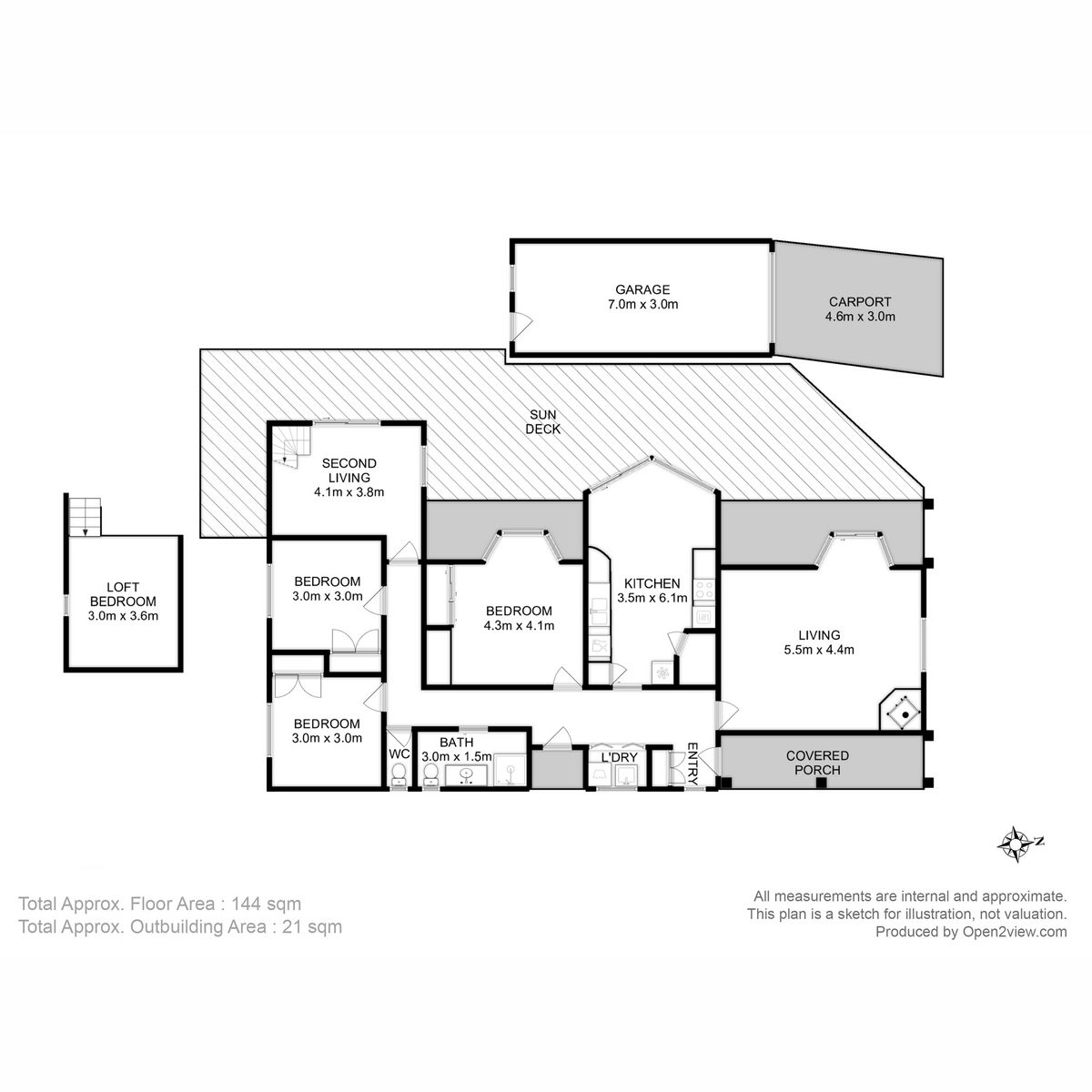 18 Pillinger Drive, Fern Tree, TAS, 7054 - Floorplan 1