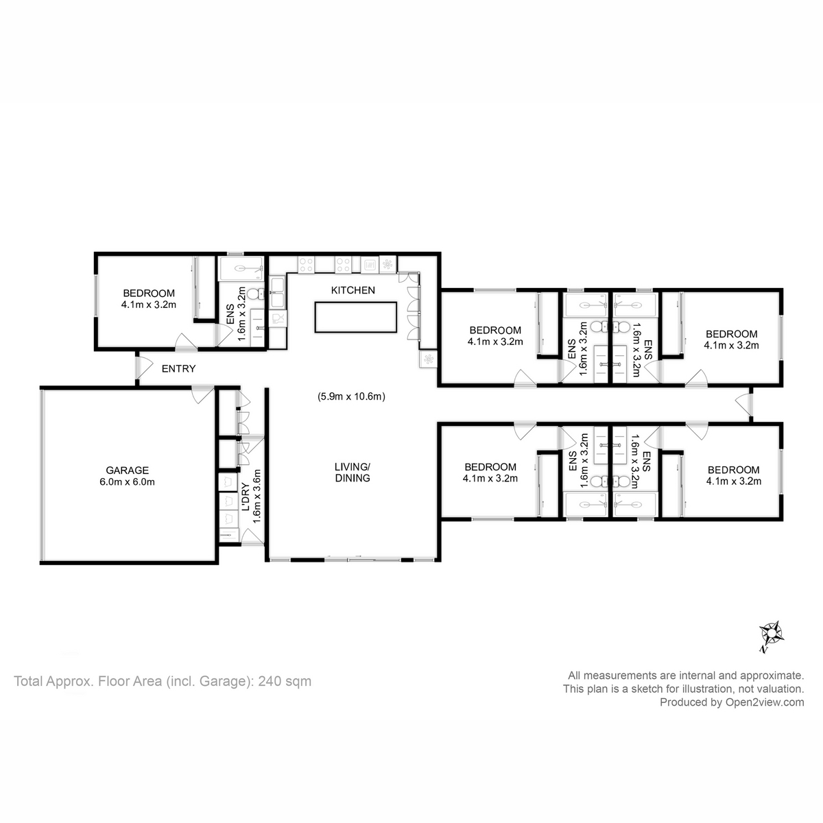33 Kunzea Circuit, Coles Bay, TAS, 7215 - Floorplan 1