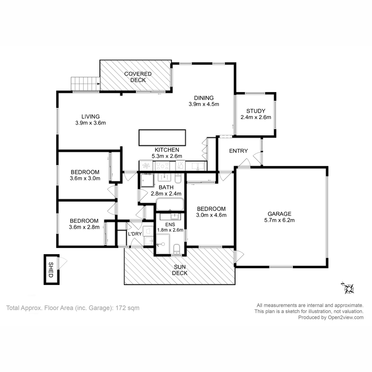 2 Vera Place, Rokeby, TAS, 7019 - Floorplan 1