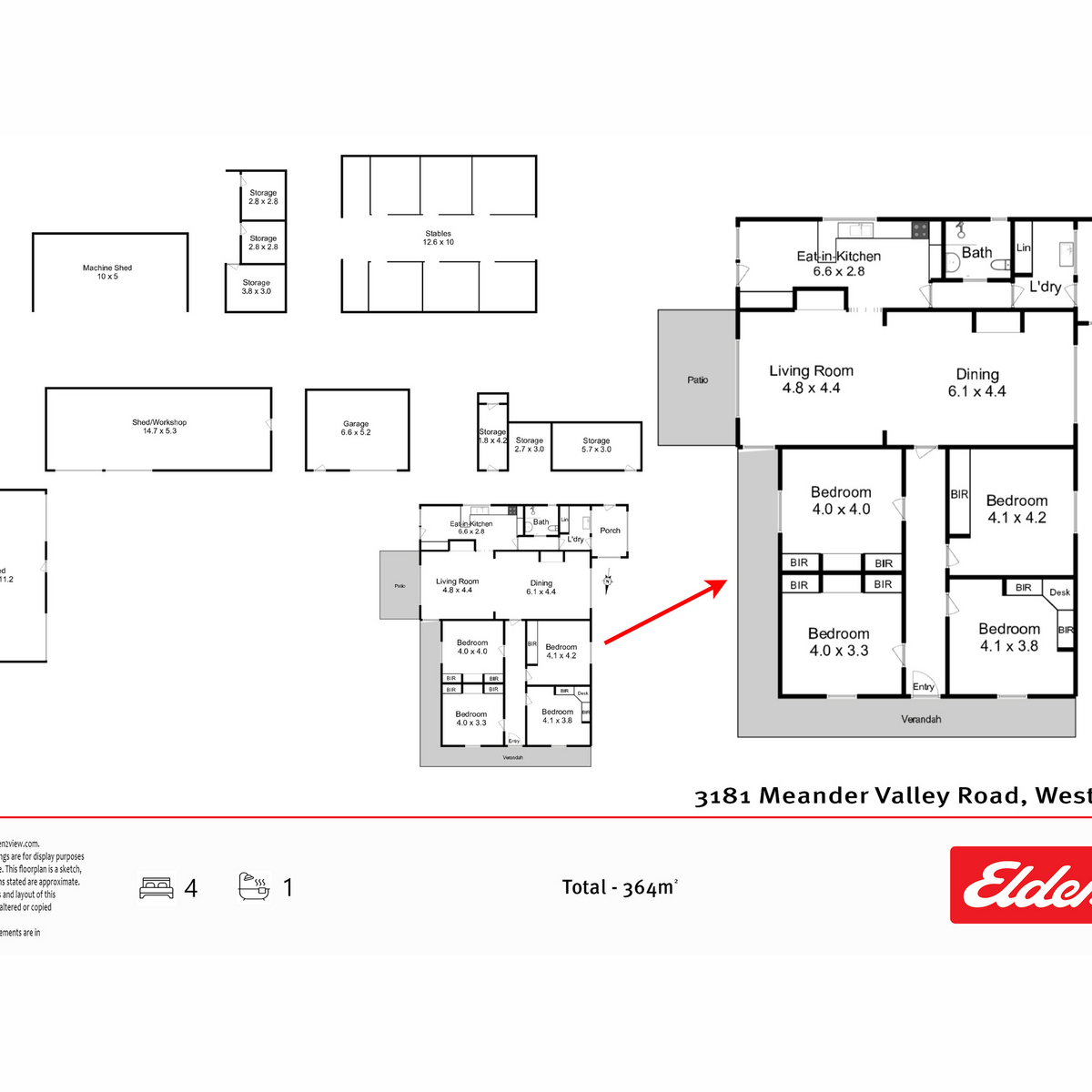 3181 Meander Valley Road, Westbury, TAS, 7303 - Floorplan 1