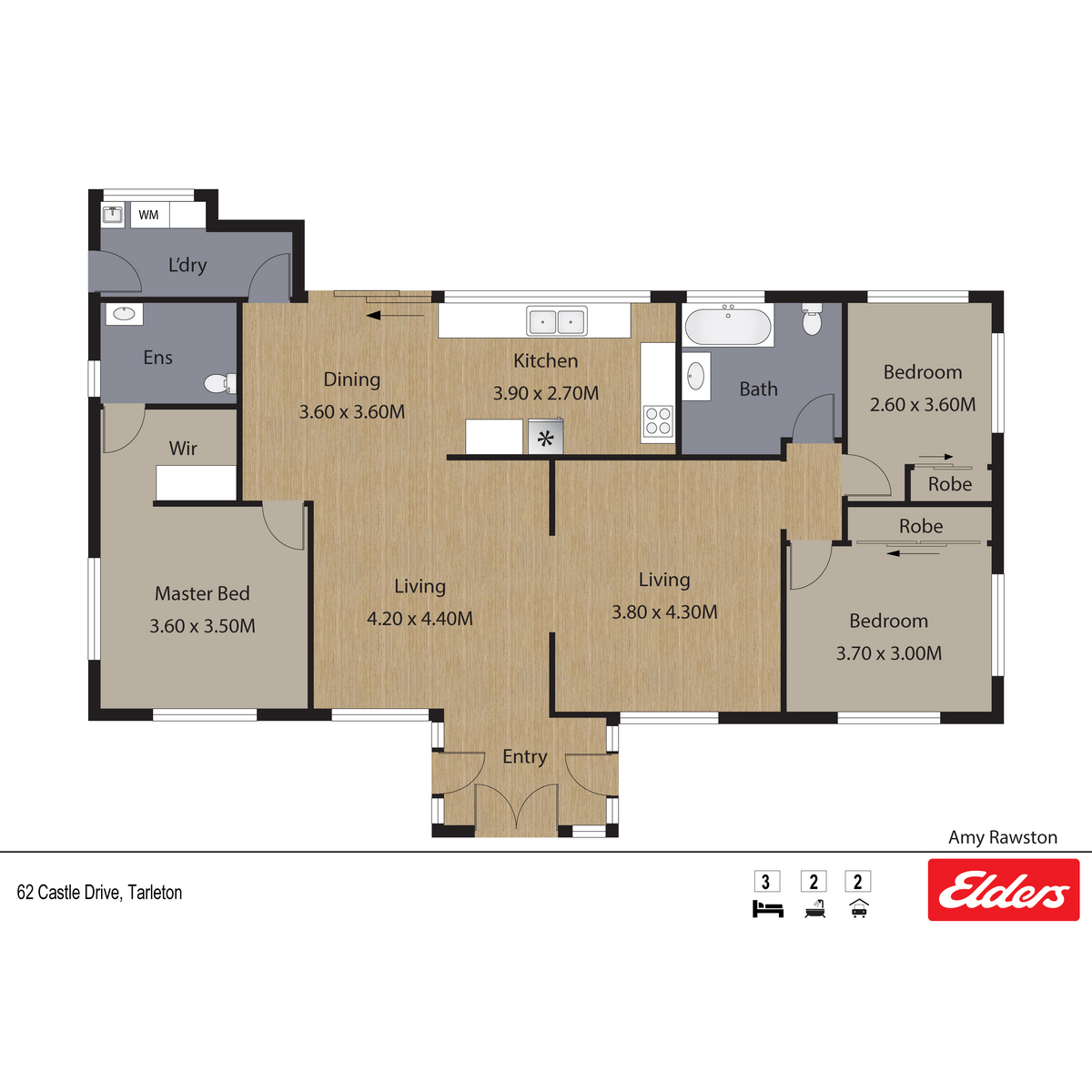 62 Castle Drive, Tarleton, TAS, 7310 - Floorplan 1