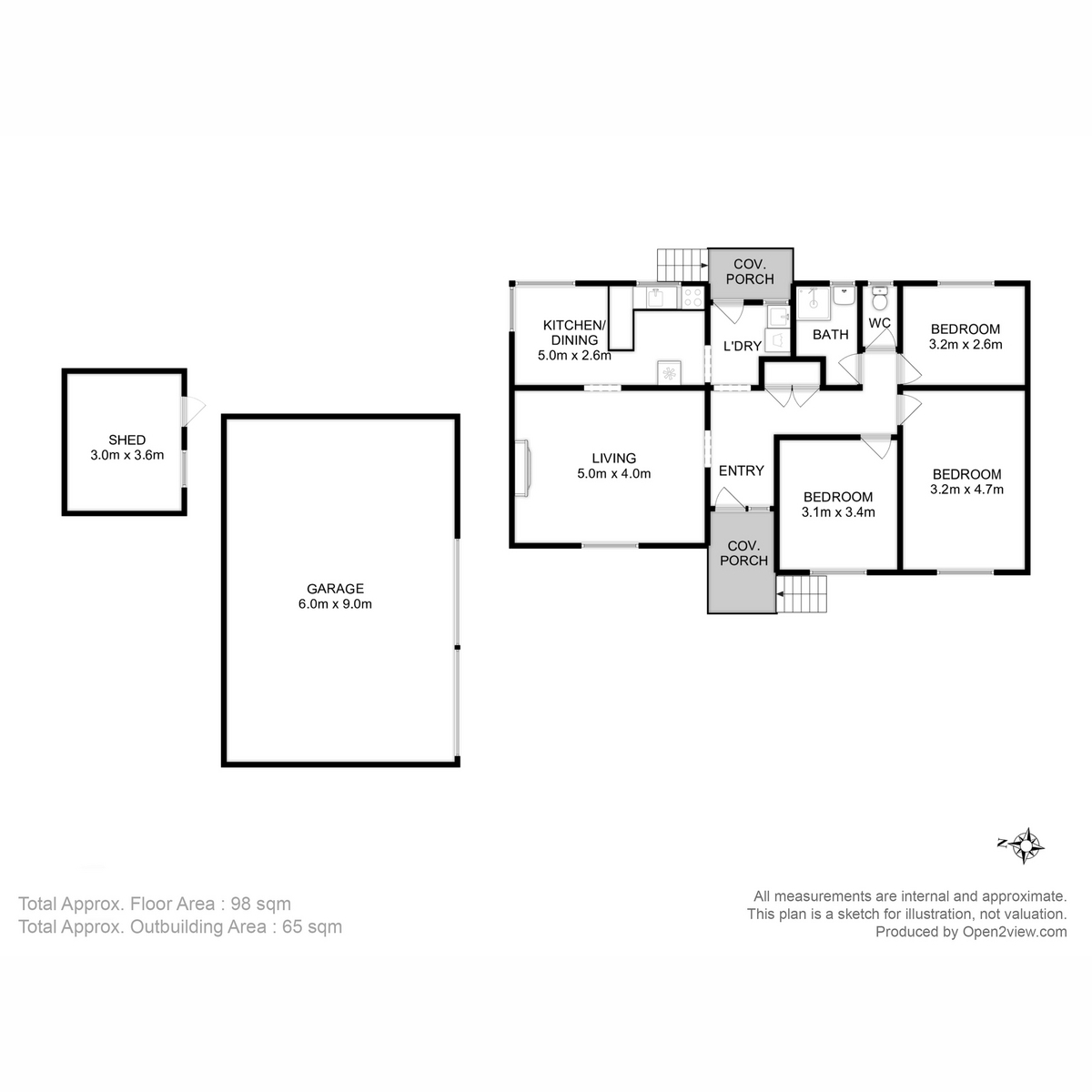 4 Claridge Court, Triabunna, TAS, 7190 - Floorplan 1