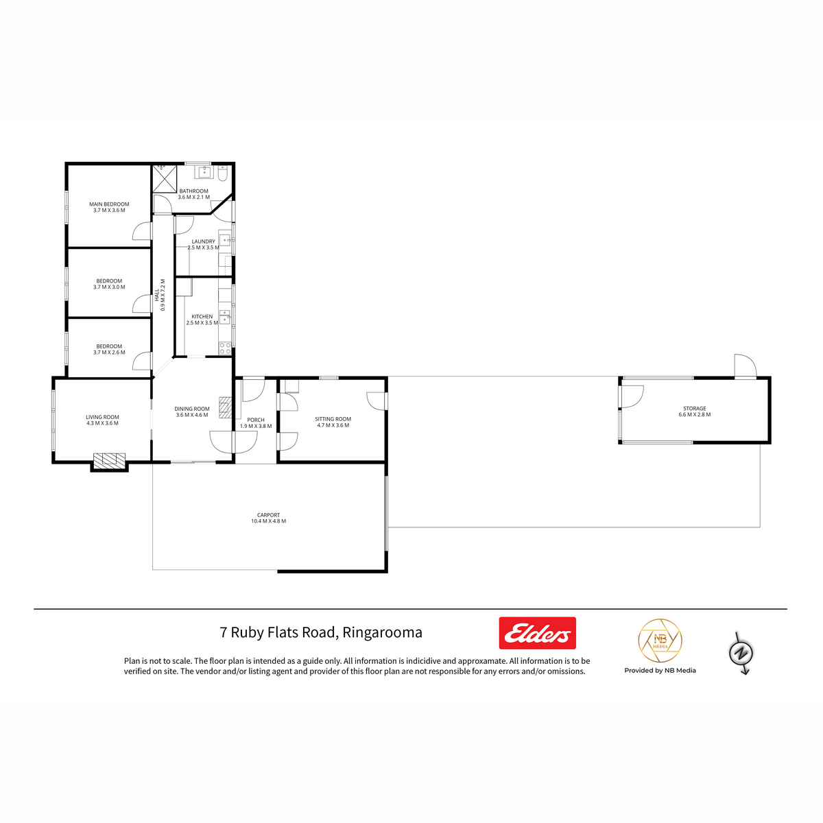 7 Ruby Flats Road, Ringarooma, TAS, 7263 - Floorplan 1