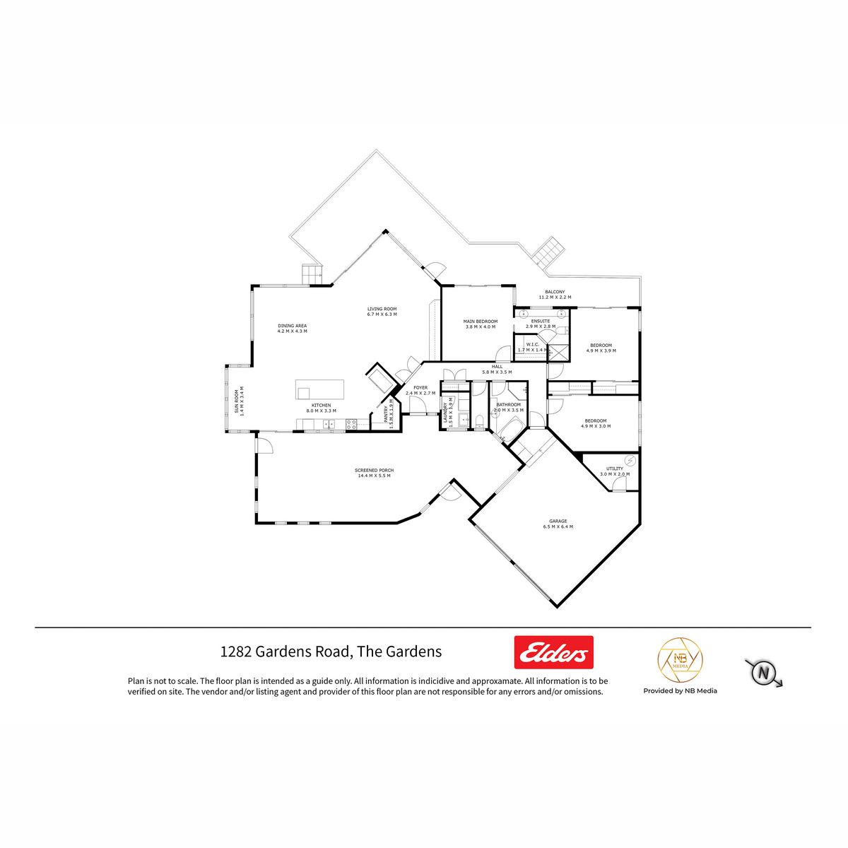 1282 Gardens Road, The Gardens, TAS, 7216 - Floorplan 1