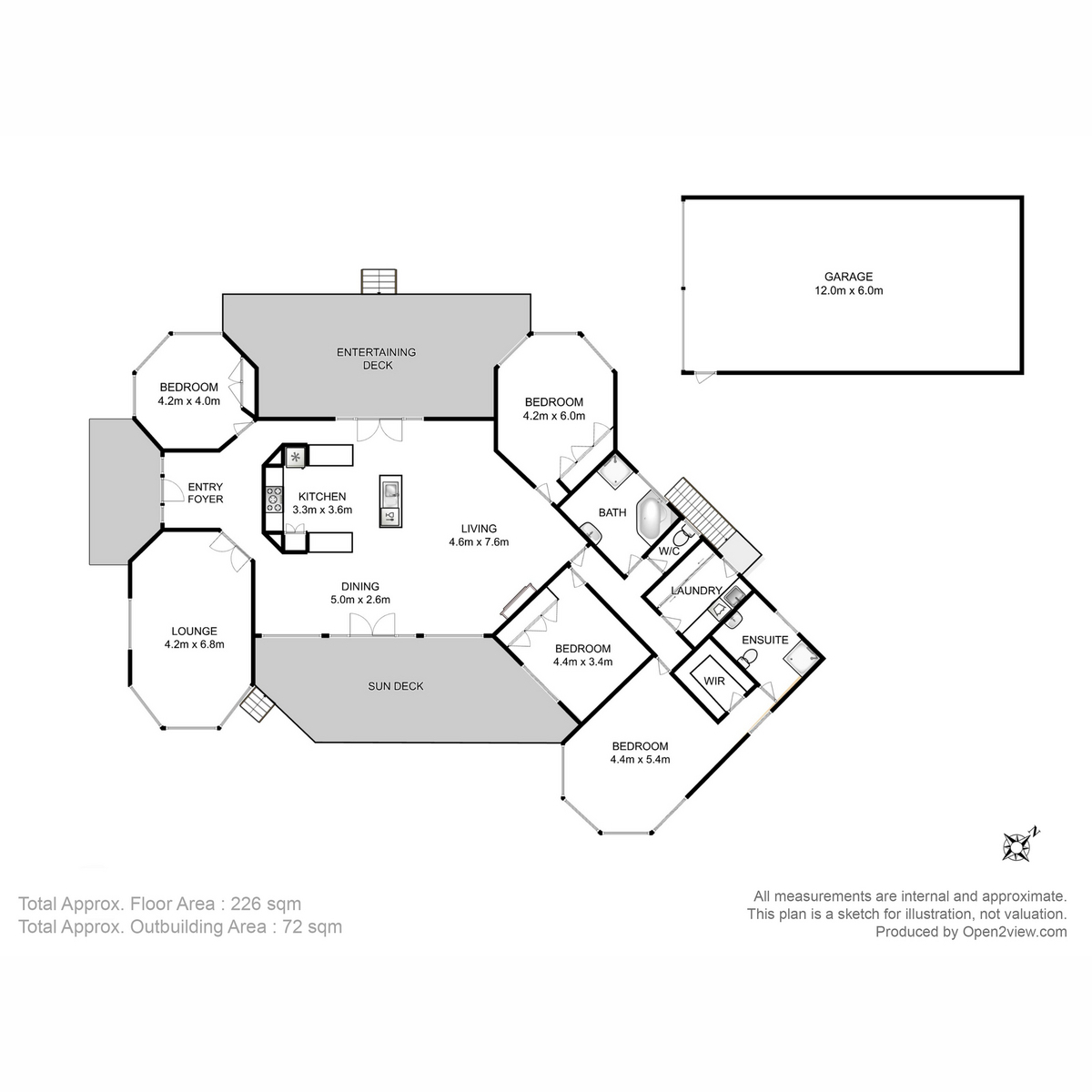 23 Hillview Drive, Margate, TAS, 7054 - Floorplan 1