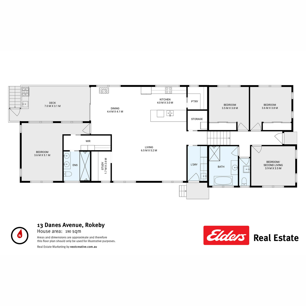 13 Danes Avenue, Rokeby, TAS, 7019 - Floorplan 1