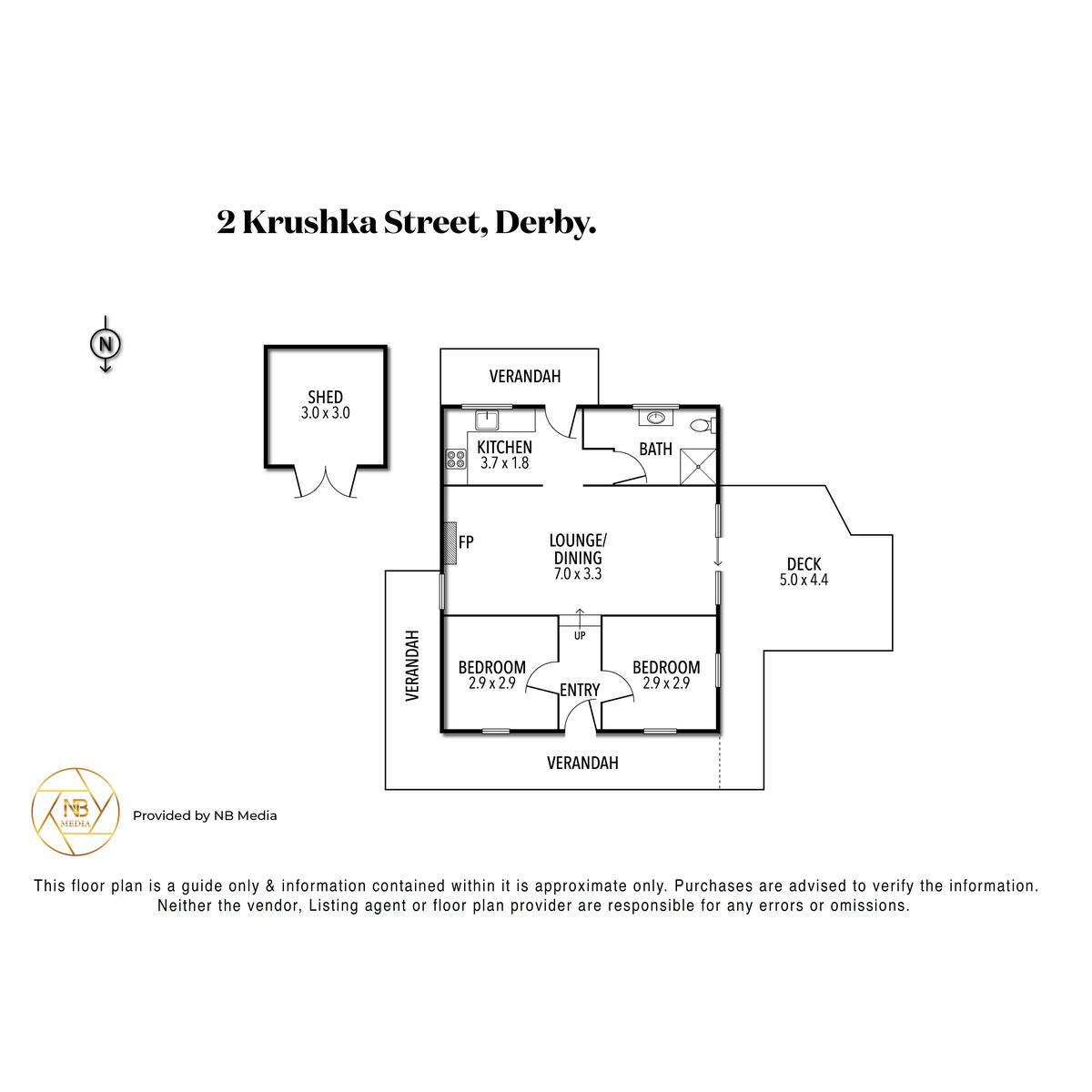 2 Krushka Street, Derby, TAS, 7264 - Floorplan 1