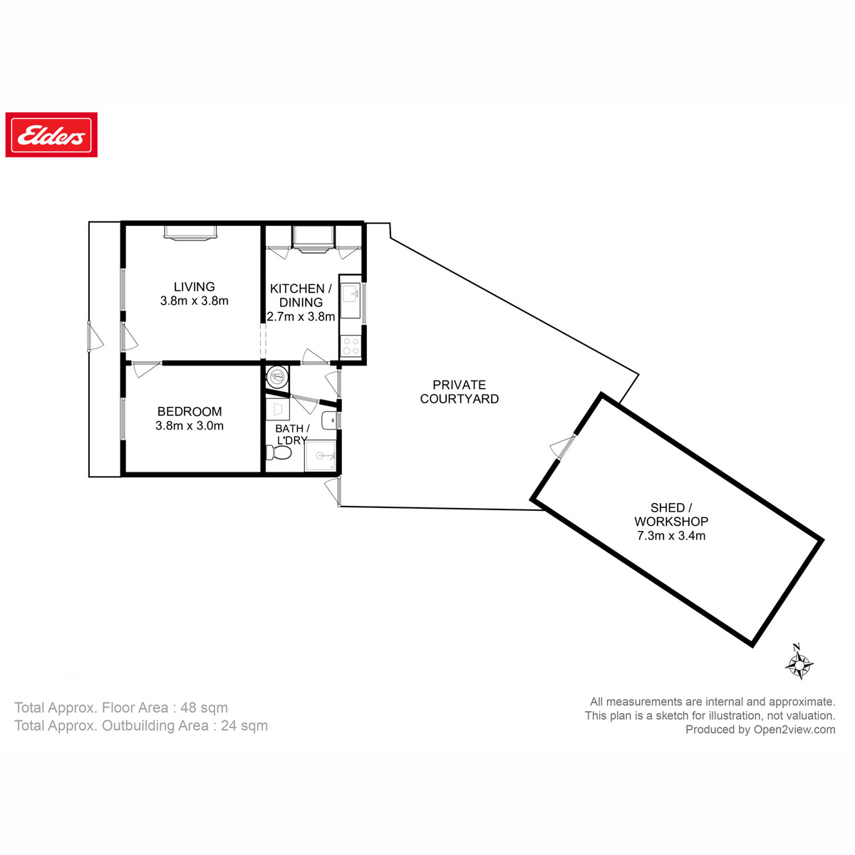 22A South Street, Battery Point, TAS, 7004 - Floorplan 1