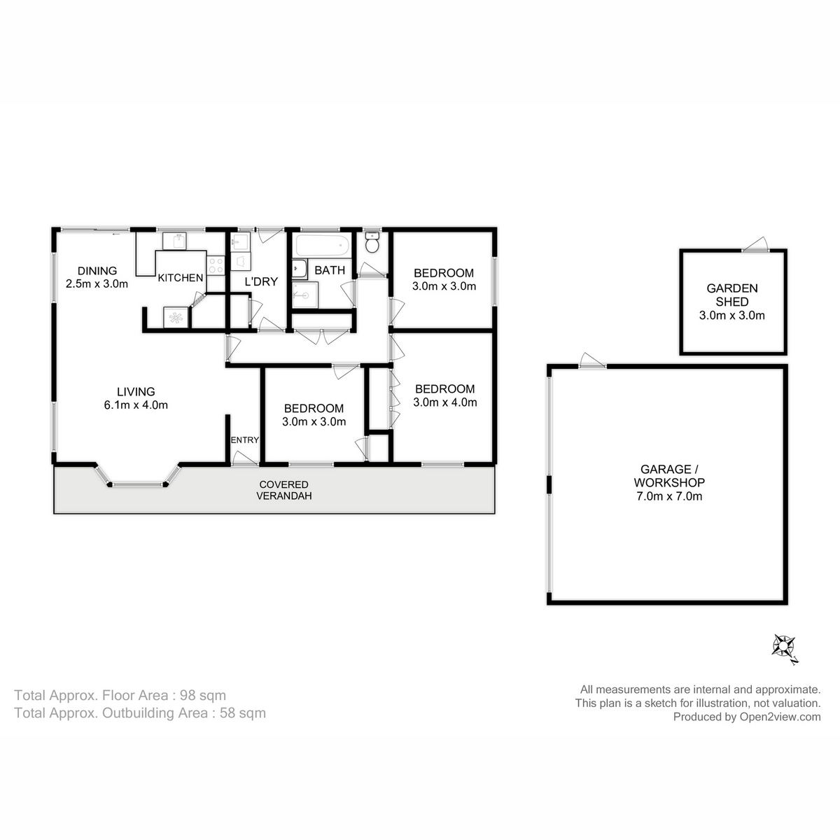 27 Peppermint Place, Margate, TAS, 7054 - Floorplan 1
