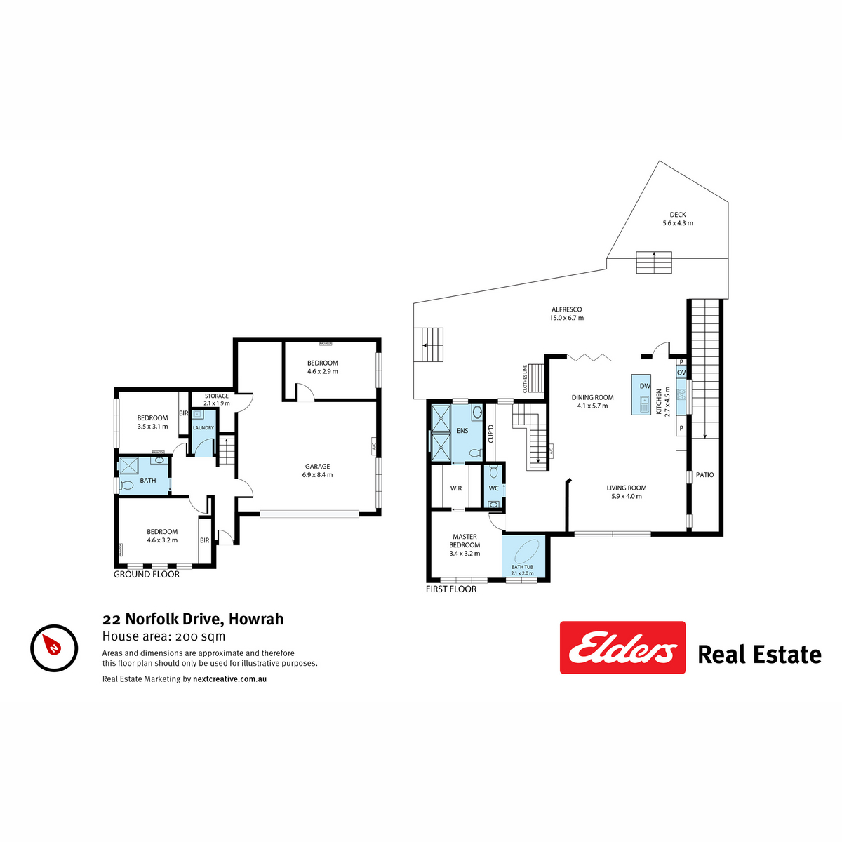22 Norfolk Drive, Howrah, TAS, 7018 - Floorplan 1