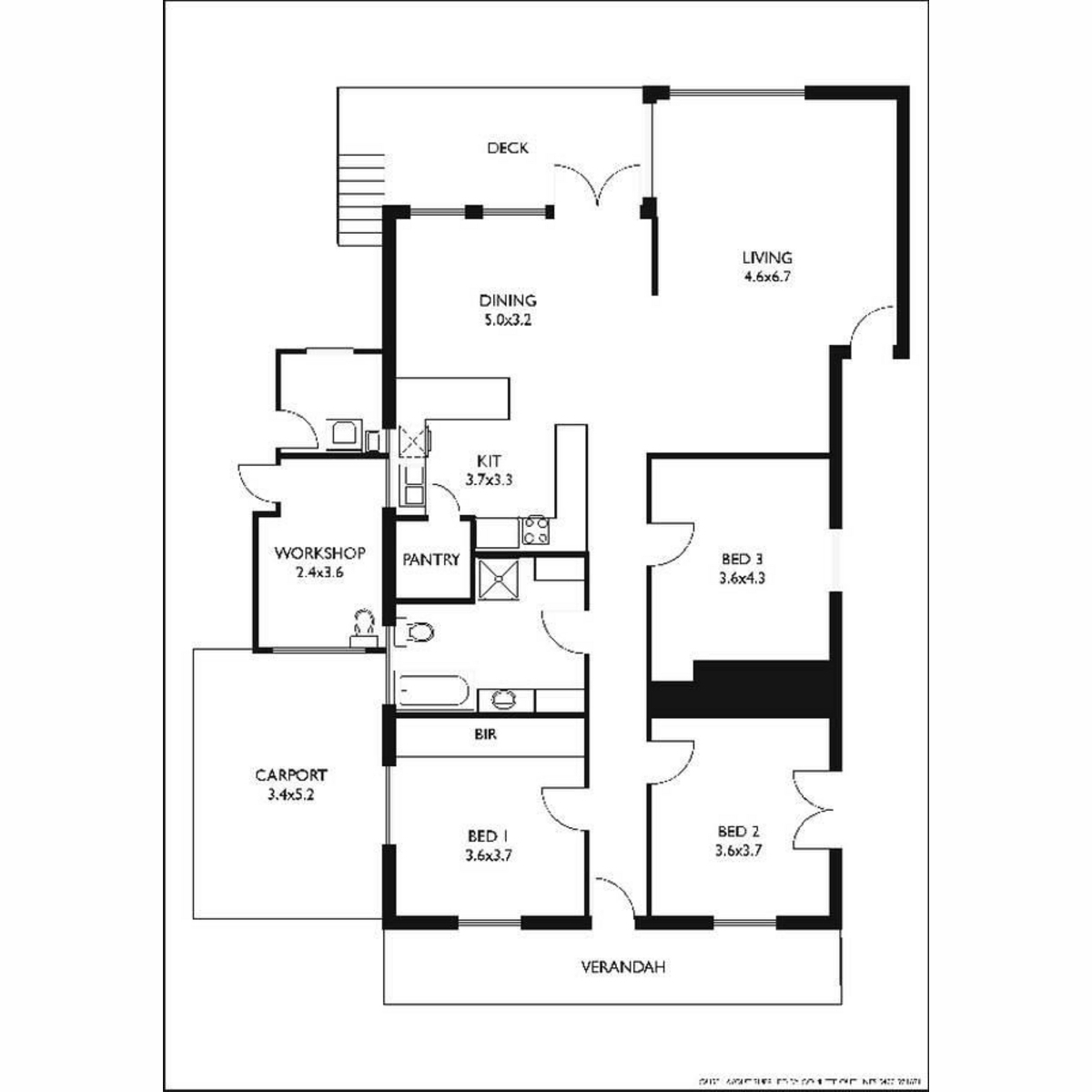 8 French Street, Launceston, TAS, 7250 - Floorplan 1