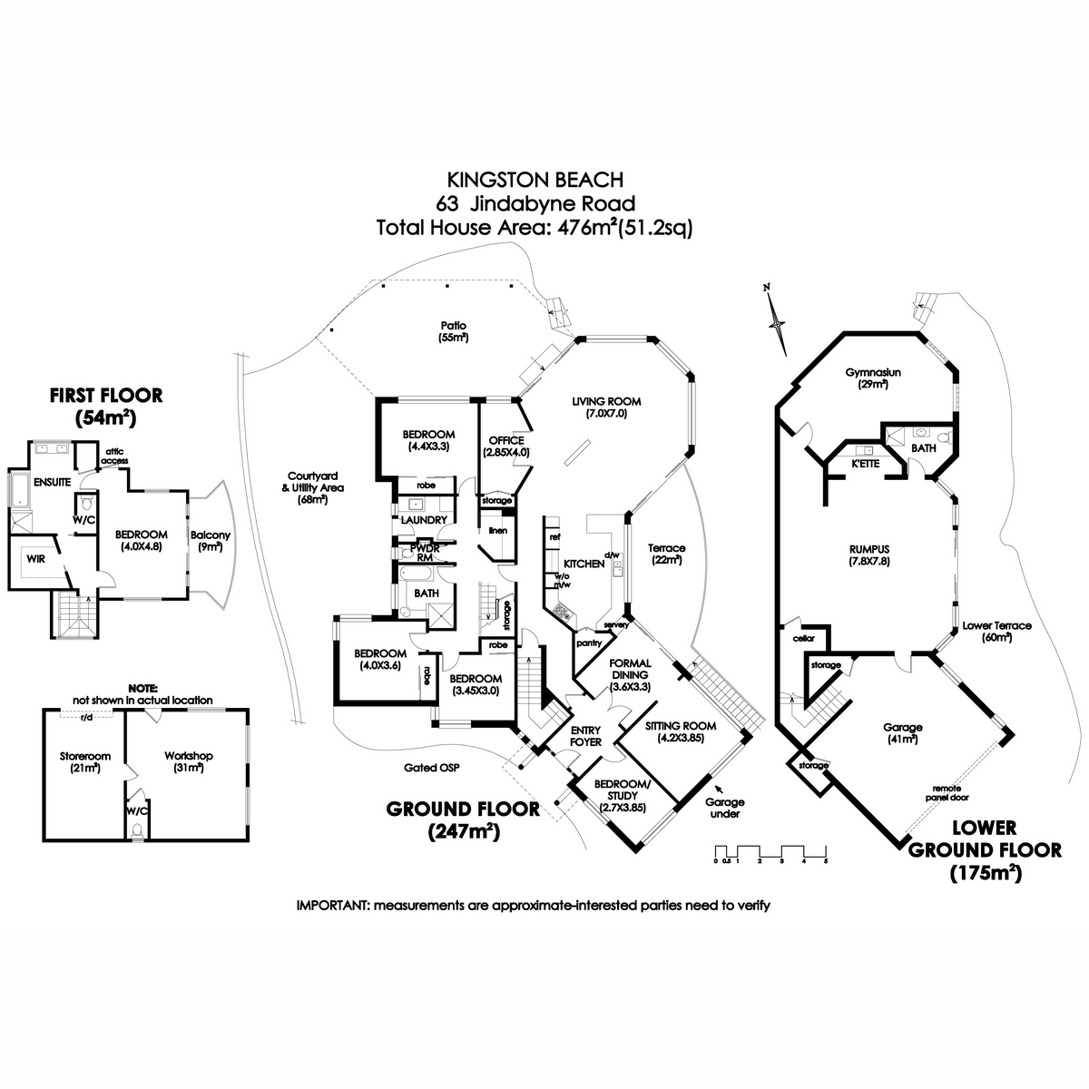 63 Jindabyne Road, Kingston Beach, TAS, 7050 - Floorplan 1