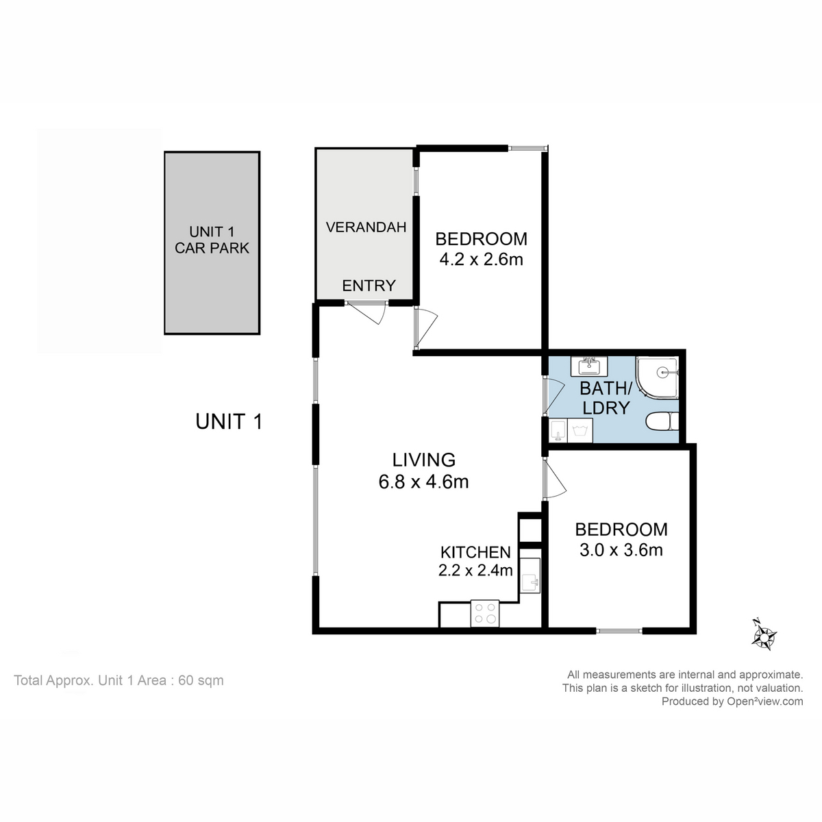 1/67 Giblin Street, Lenah Valley, TAS, 7008 - Floorplan 2