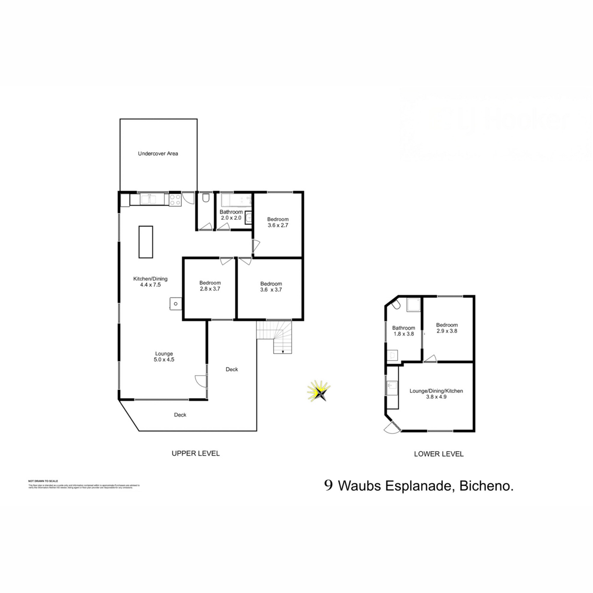 9 Waubs Esplanade, Bicheno, TAS, 7215 - Floorplan 1