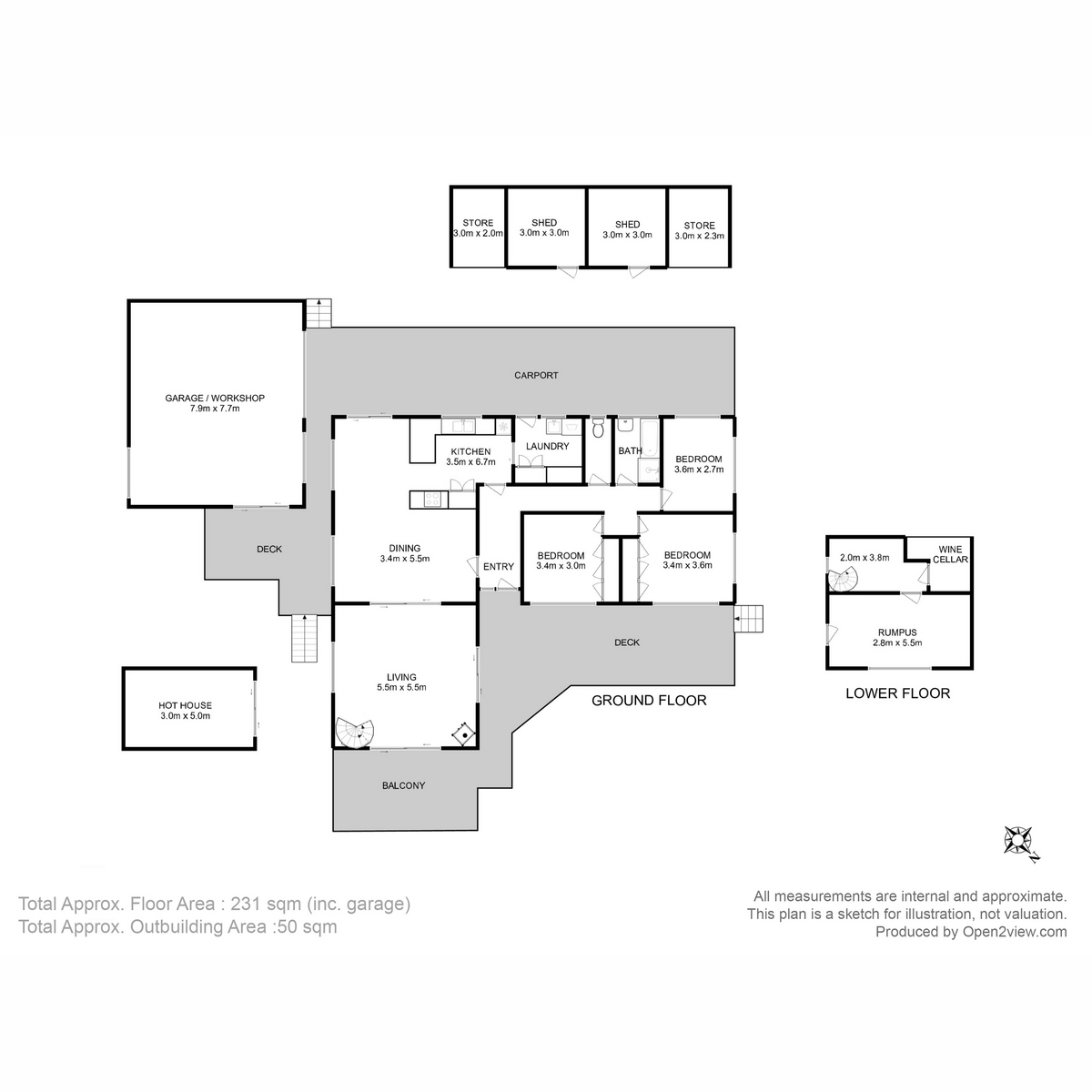 9 Oxleys Road, Kettering, TAS, 7155 - Floorplan 2