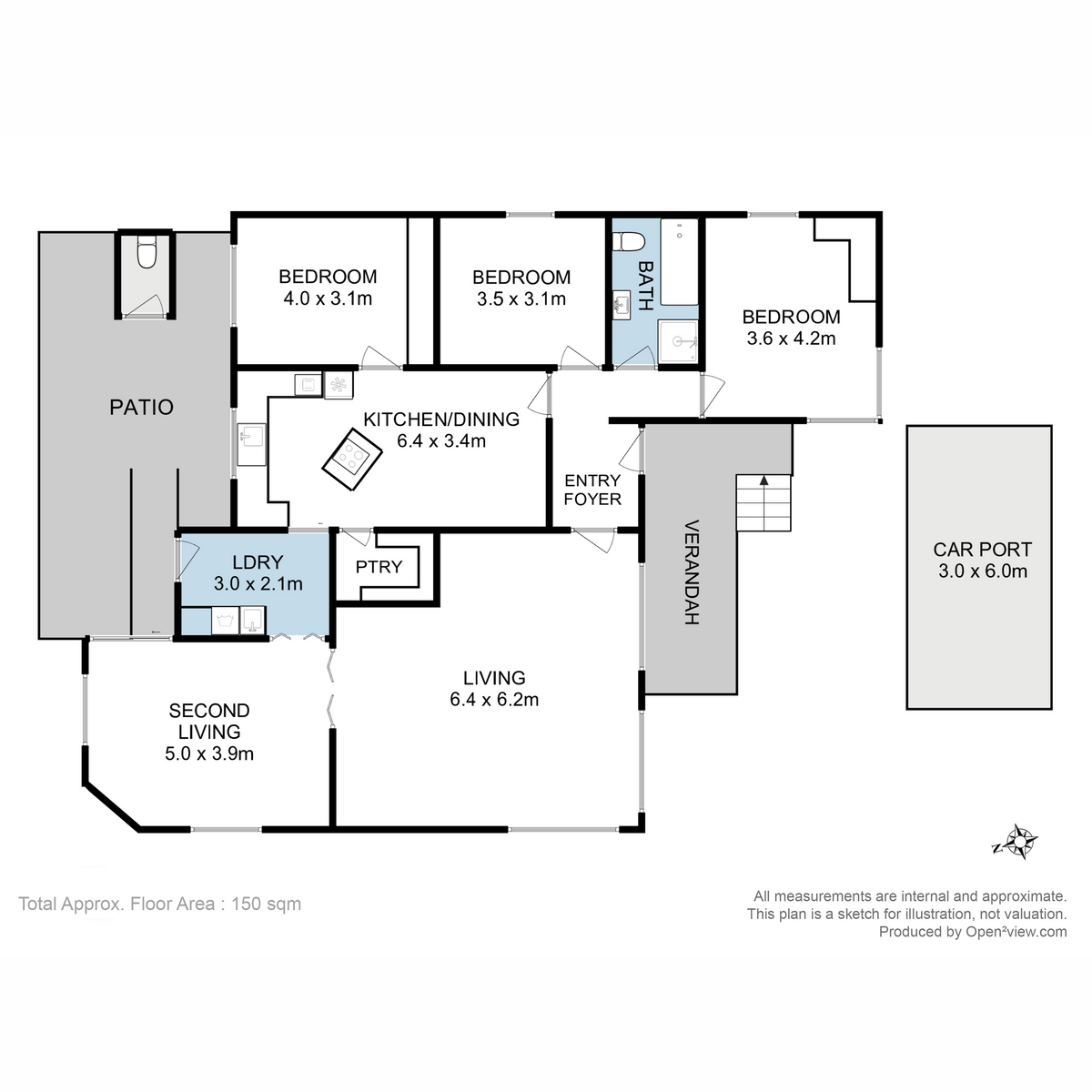 1/12 Mildura Street, Bellerive, TAS, 7018 - Floorplan 1