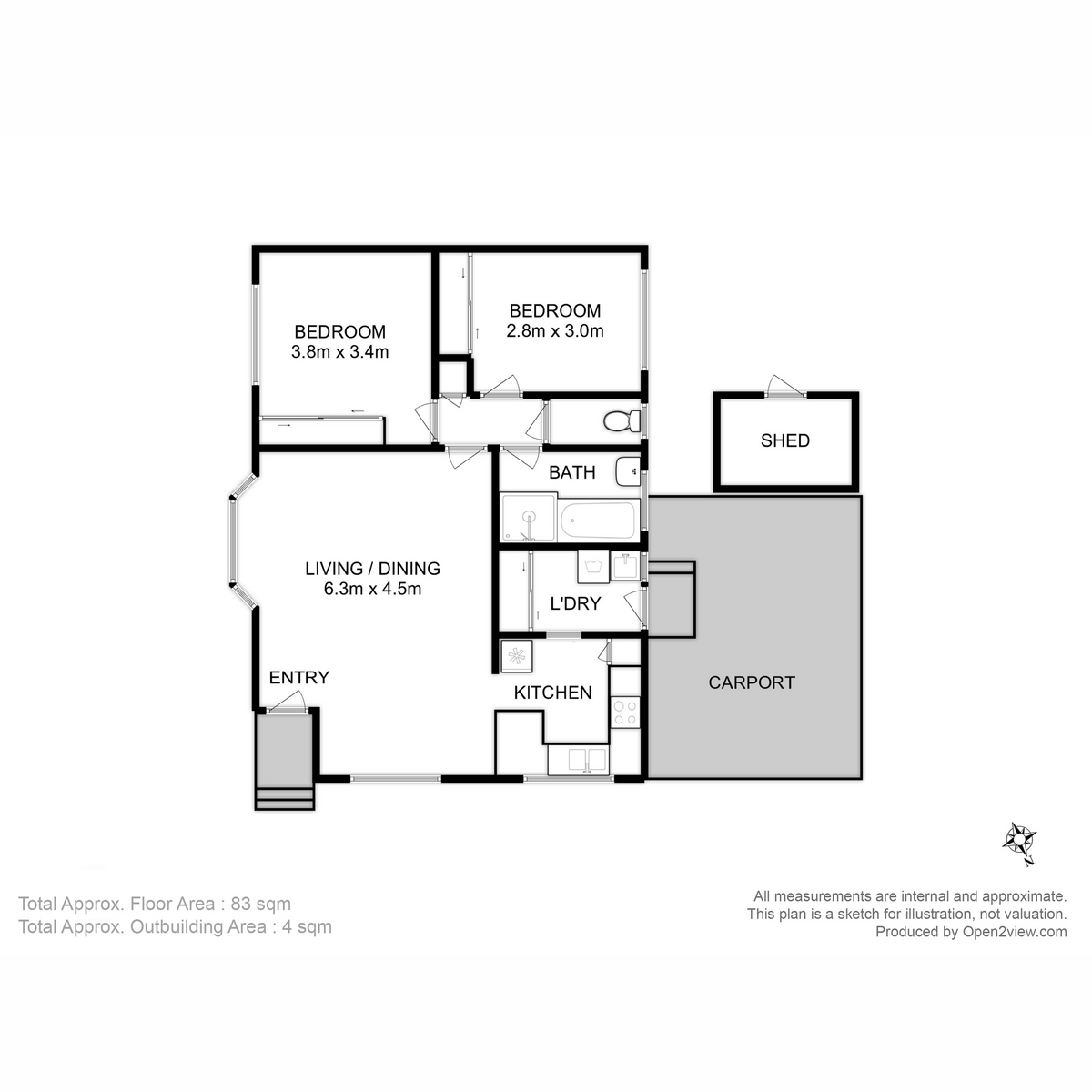 2/69 William Street, Brighton, TAS, 7030 - Floorplan 1