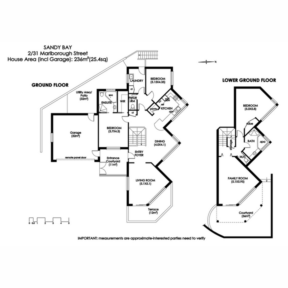2/31 Marlborough Street, Sandy Bay, TAS, 7005 - Floorplan 1