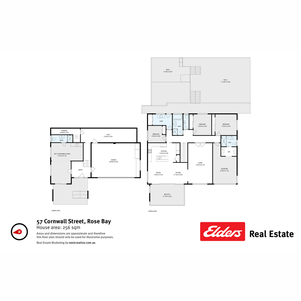 57 Cornwall Street, Rose Bay, TAS, 7015 - Floorplan 1