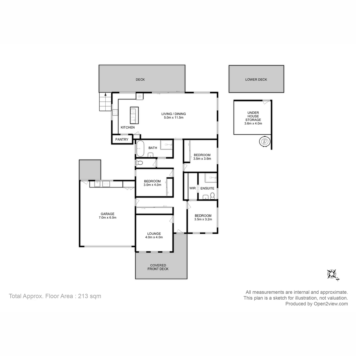 8 Estramina Drive, Oakdowns, TAS, 7019 - Floorplan 1