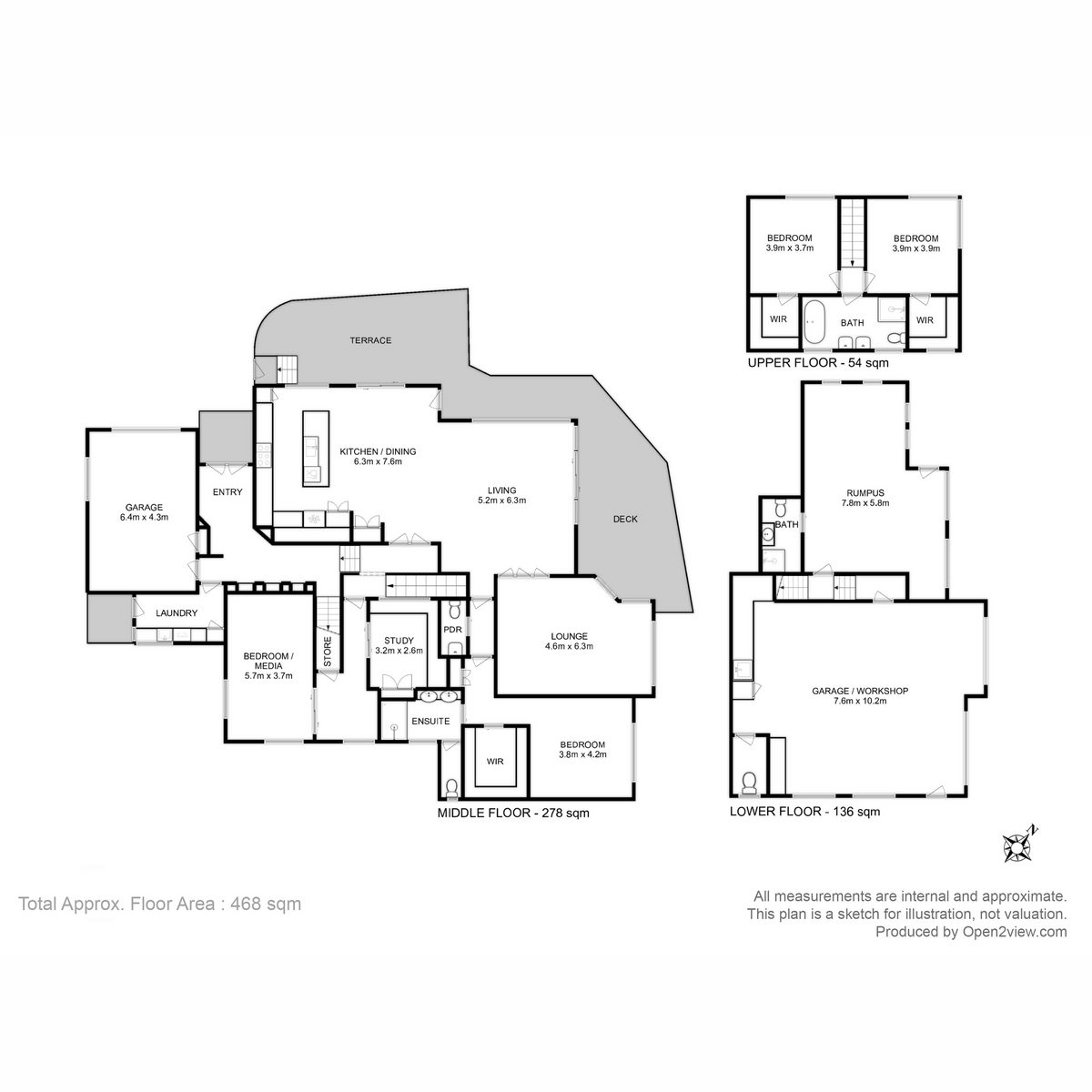 40 Suncoast Drive, Blackmans Bay, TAS, 7052 - Floorplan 1