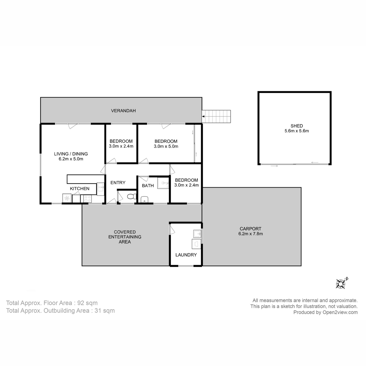 47 Slaters Road, Cradoc, TAS, 7109 - Floorplan 1