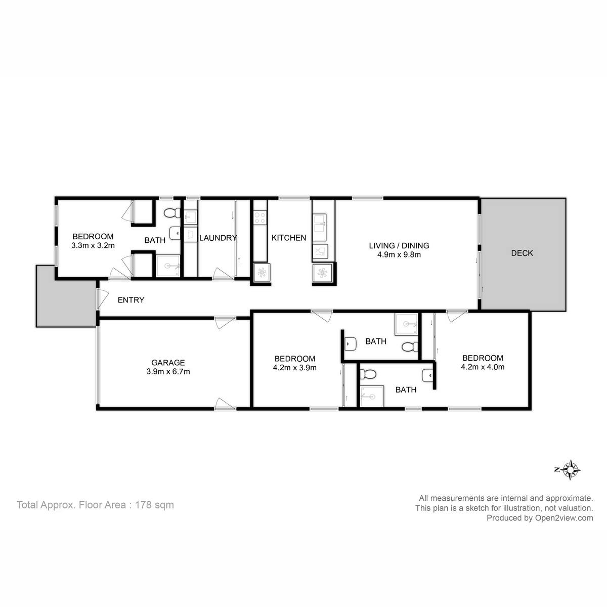 24 Arbie Lane, Old Beach, TAS, 7017 - Floorplan 1