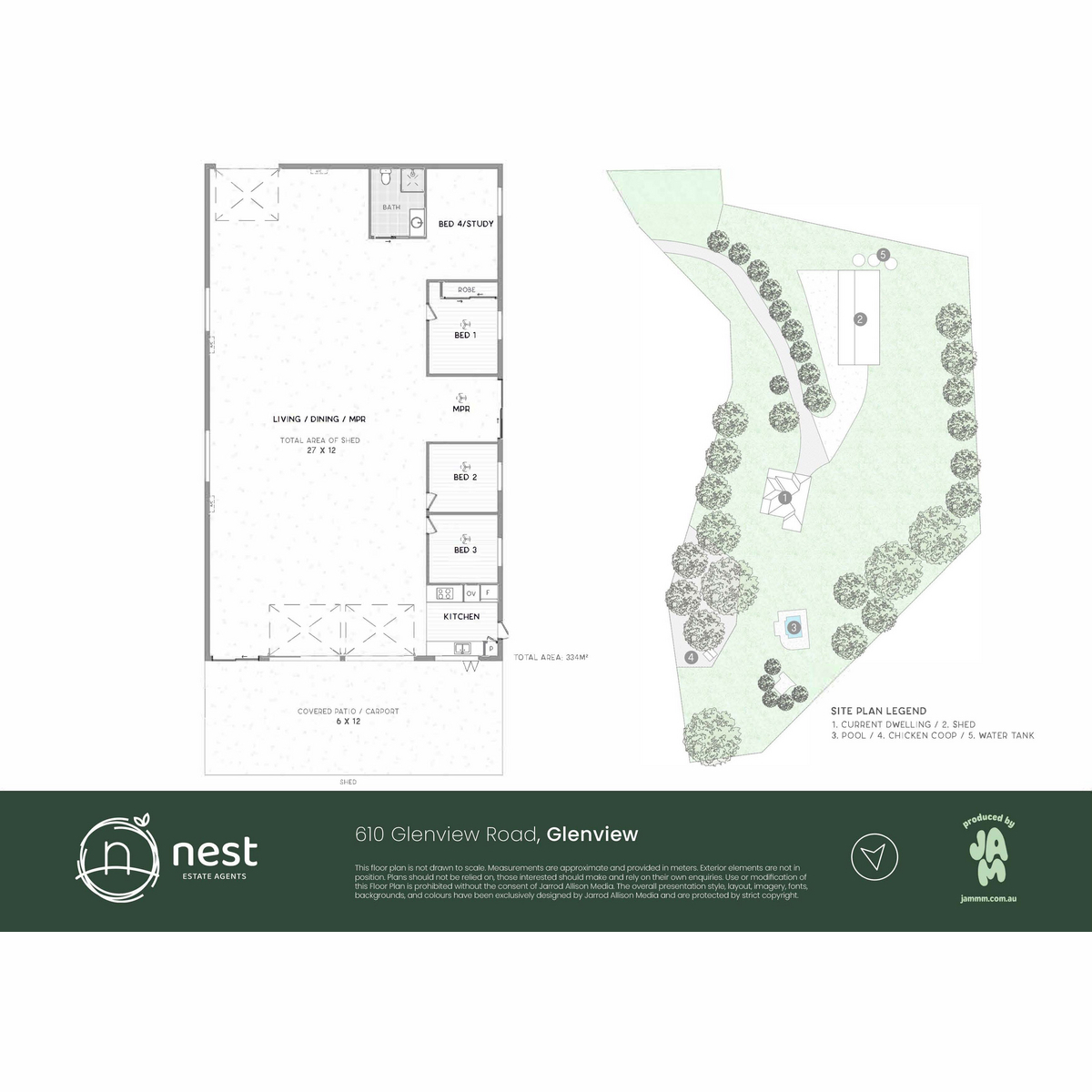 610 Glenview Road Glenview QLD 4553 Floorplan