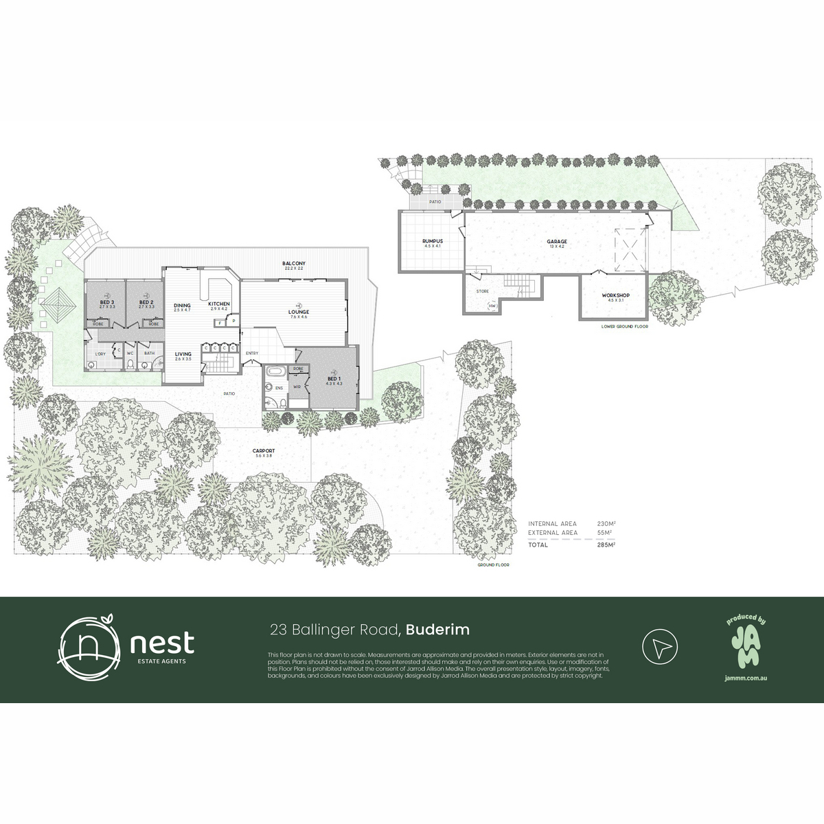 23 Ballinger Road Buderim QLD 4556 Floorplan
